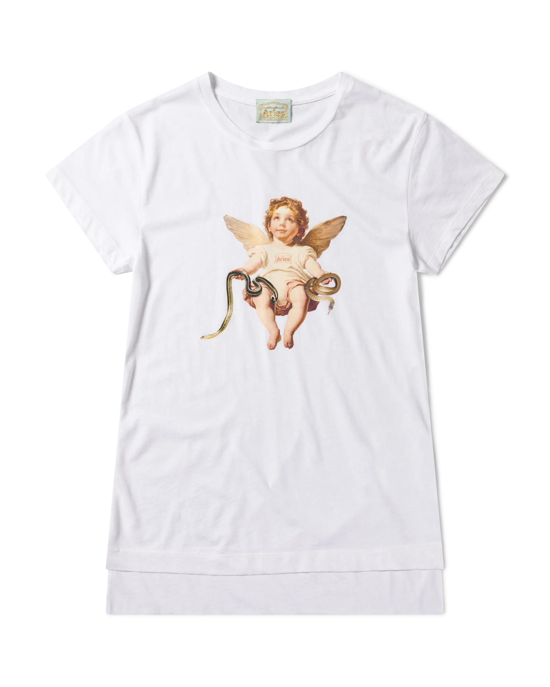 Lil Cherub Cap Sleeve Tee