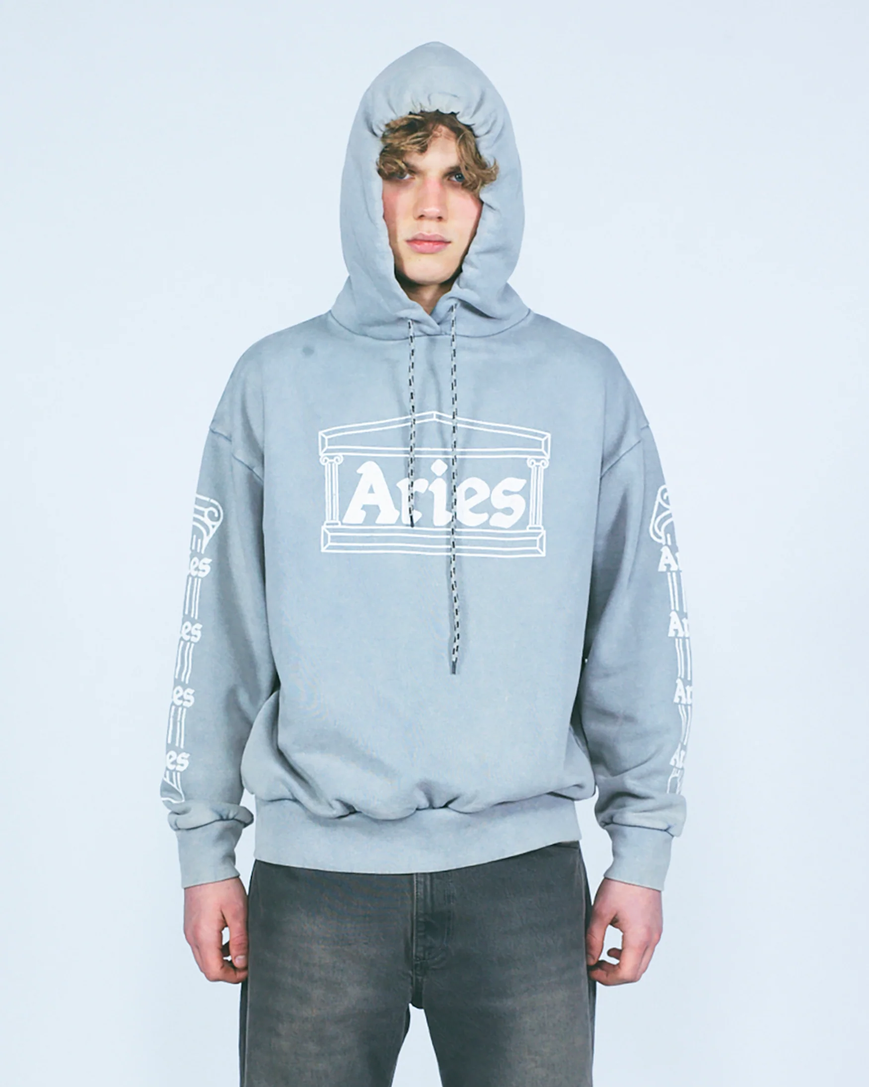 Premium Aged Column Hoodie - Image 2