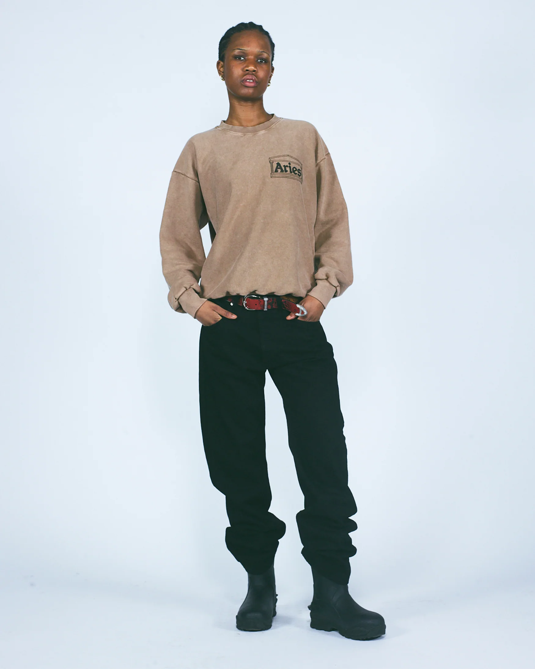 Premium Aged Temple Sweatshirt - Image 2