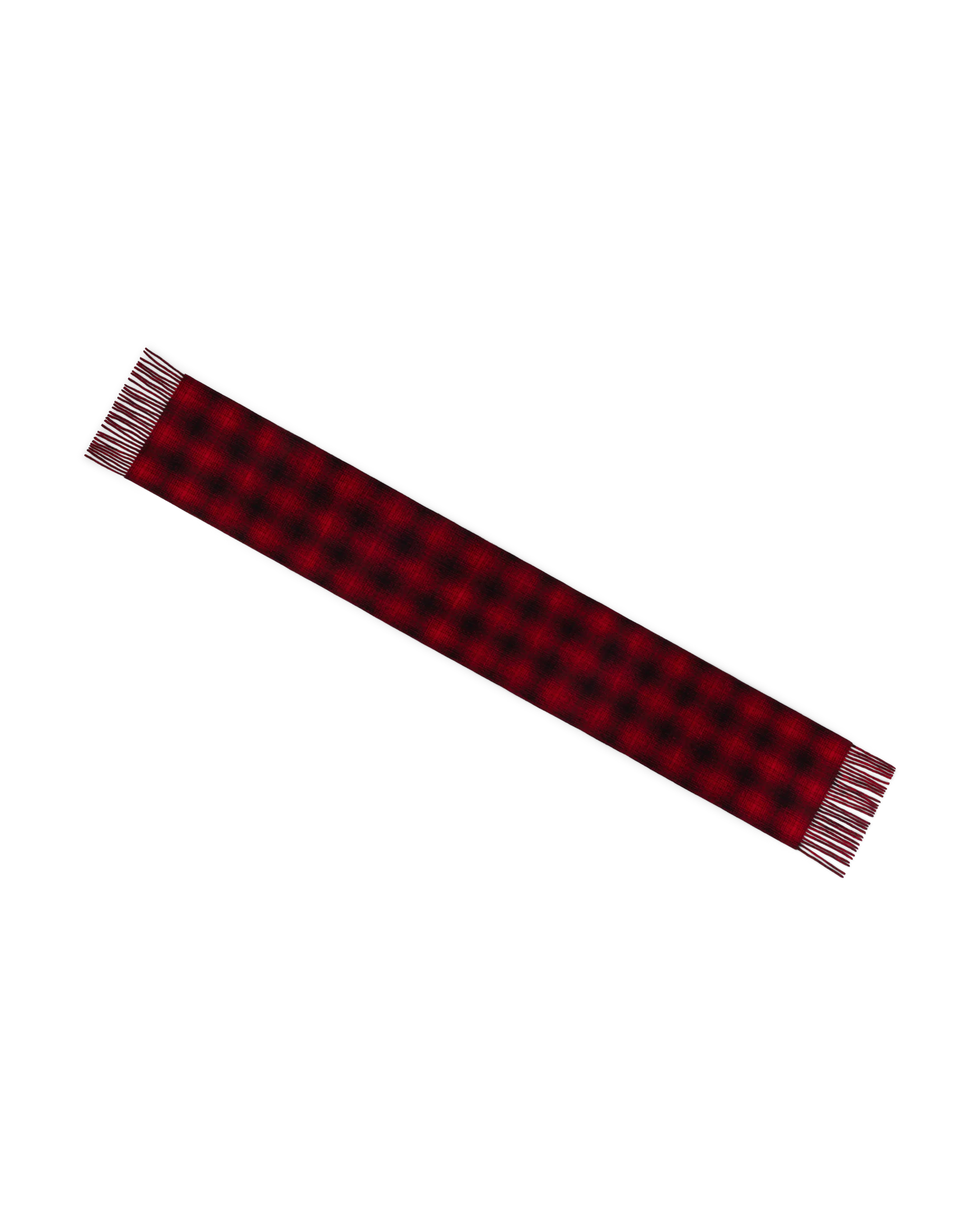 Press Gothic Checked Wool Scarf - Image 3