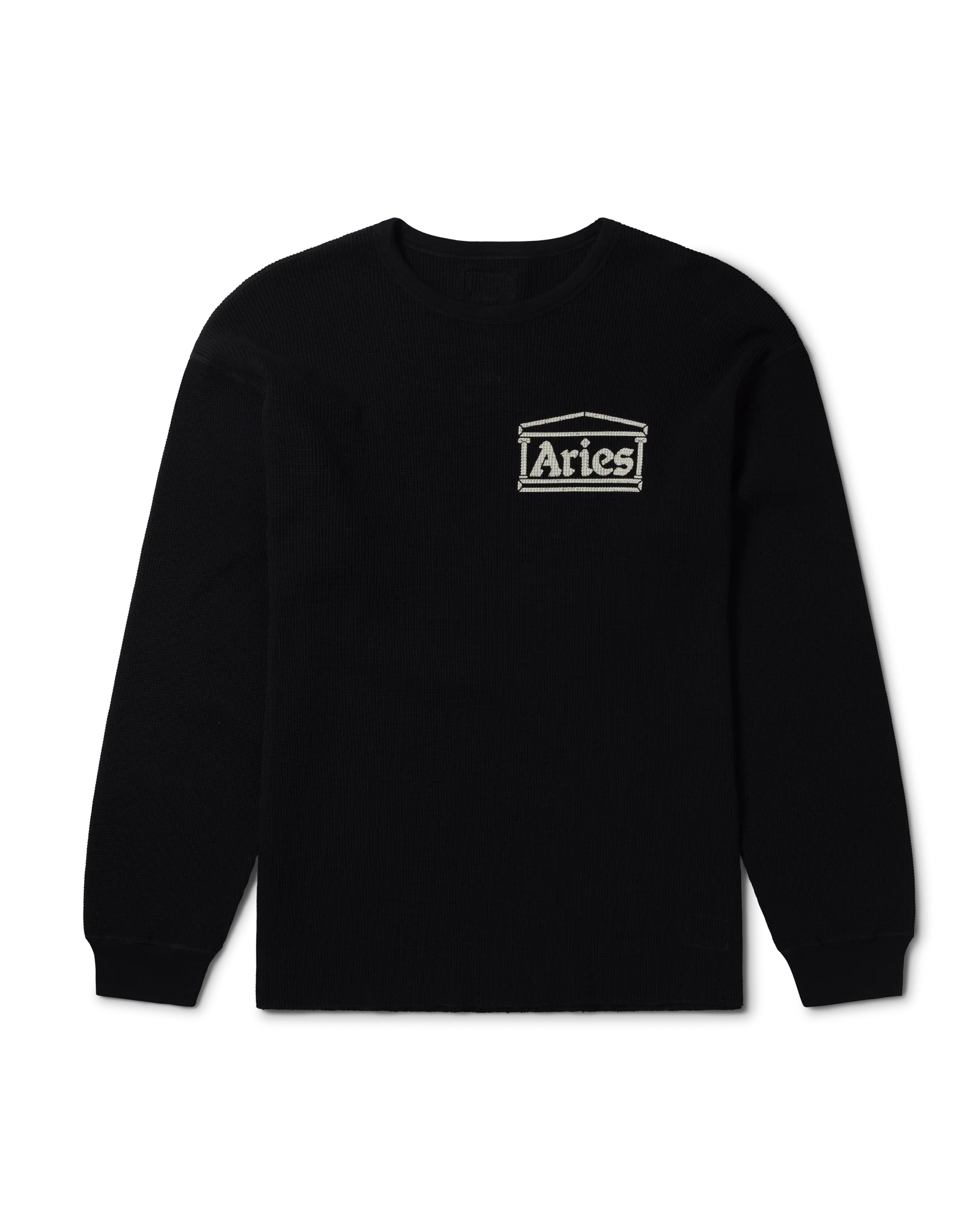Reversible Barbed Love Temple Waffle LS Tee - Image 2