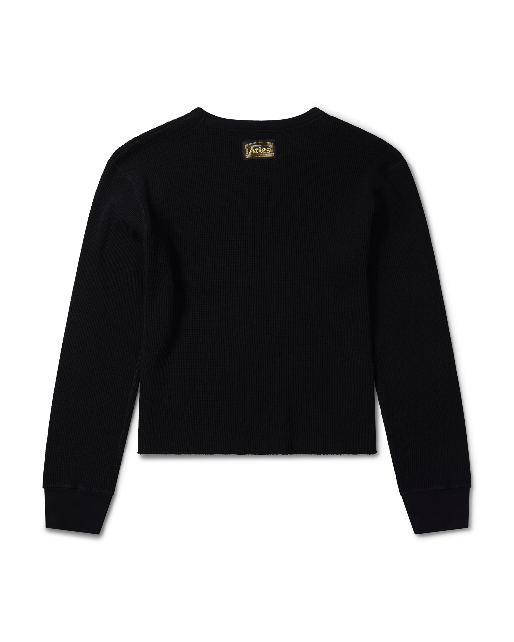 Reversible Barbed Love Temple Waffle LS Tee - Image 8