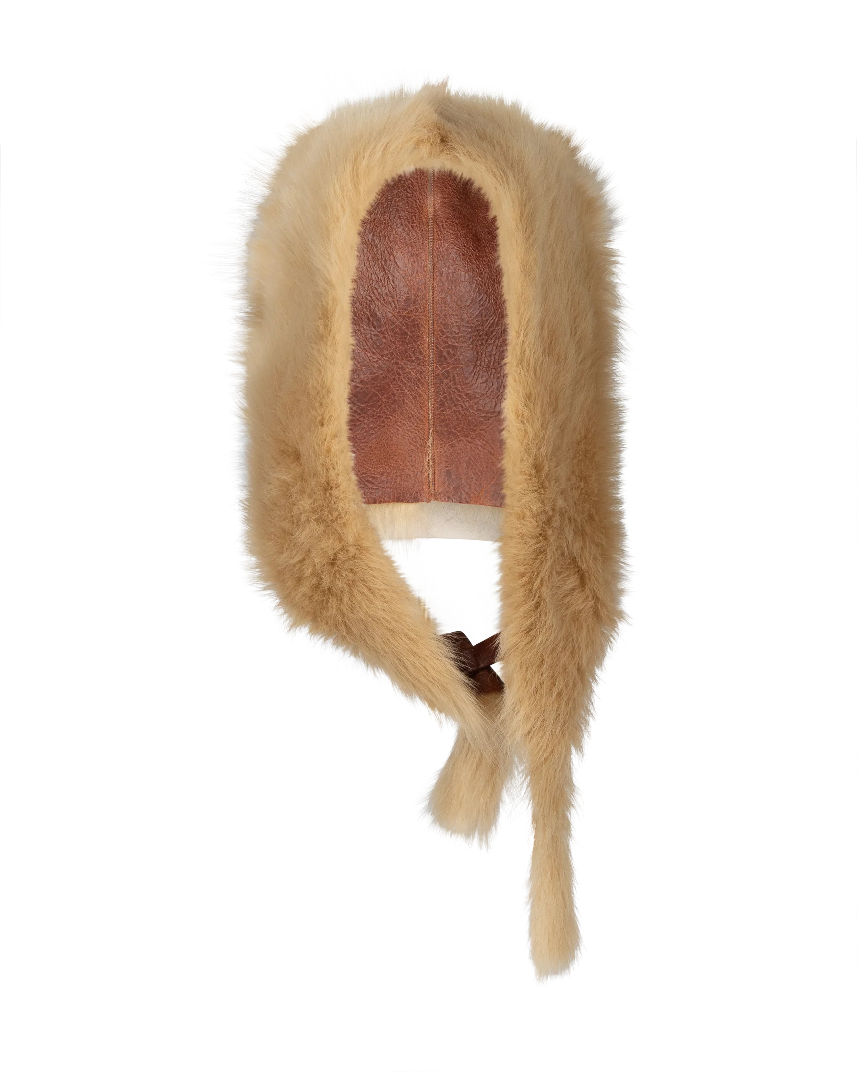 Reversible Sheepskin Hood