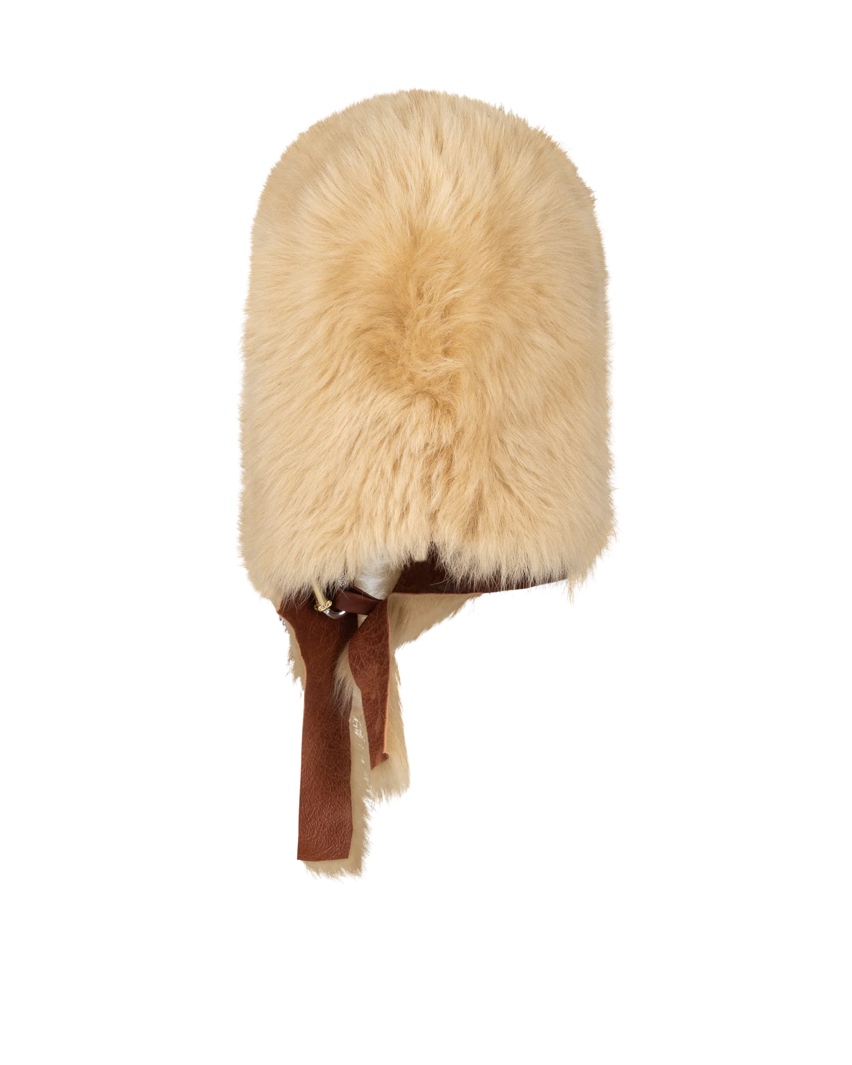Reversible Sheepskin Hood - Image 3