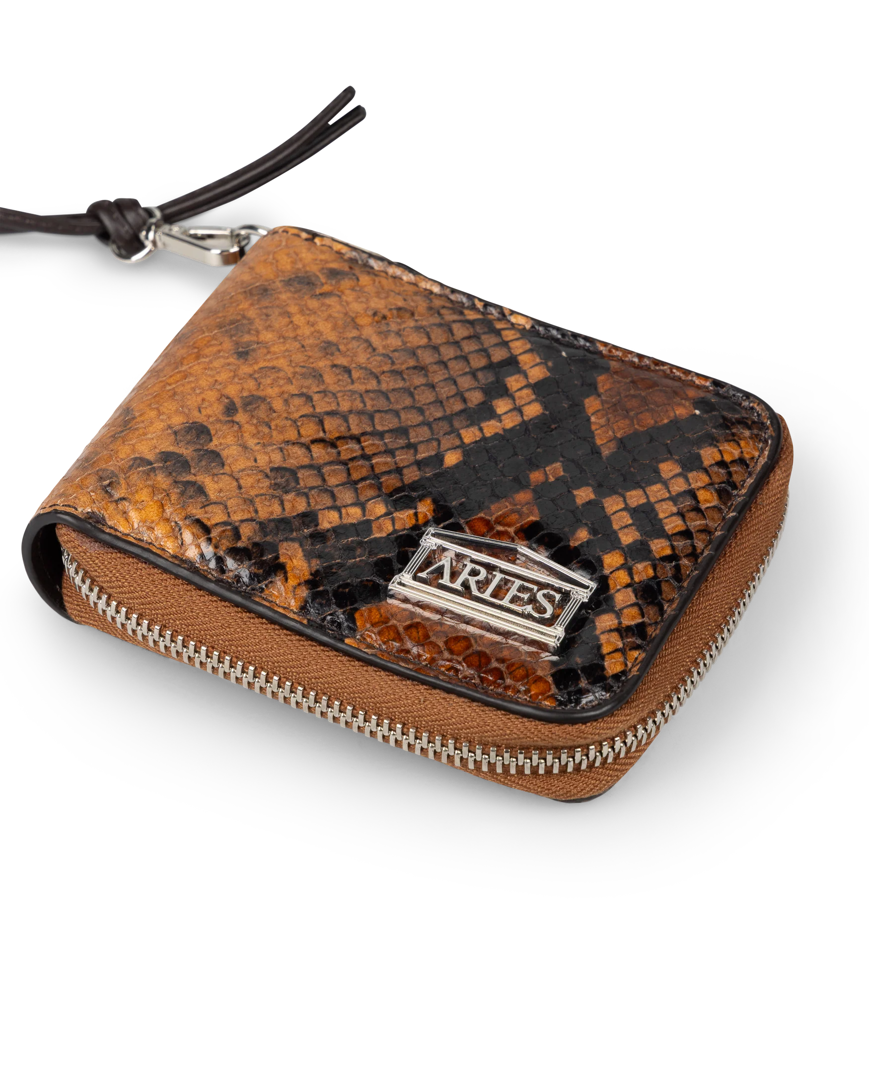 Snake Print Leather Bobby Wallet - Image 2
