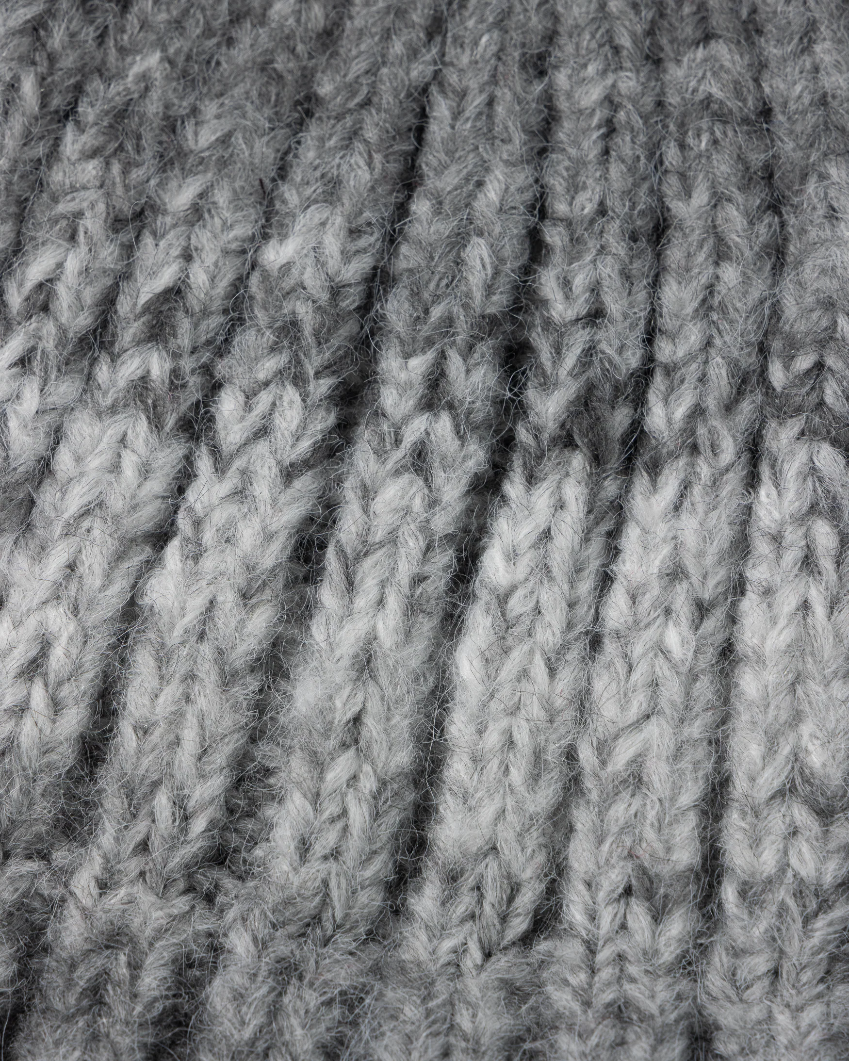 Space Dye Rib Knit Beanie - Image 5