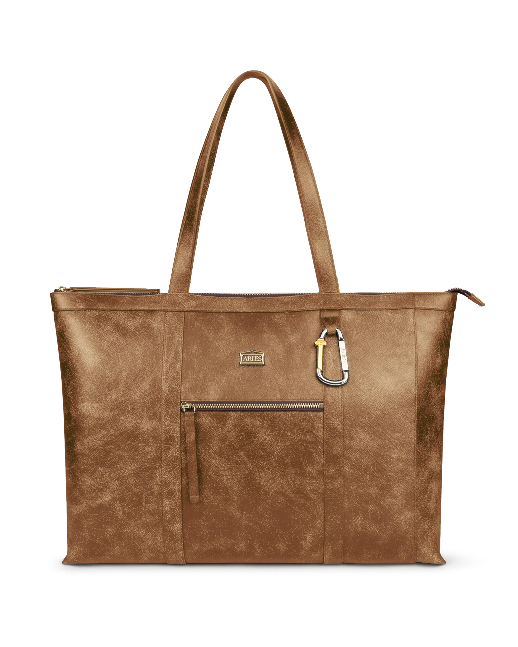 Vintage Leather Niner Shopper Bag