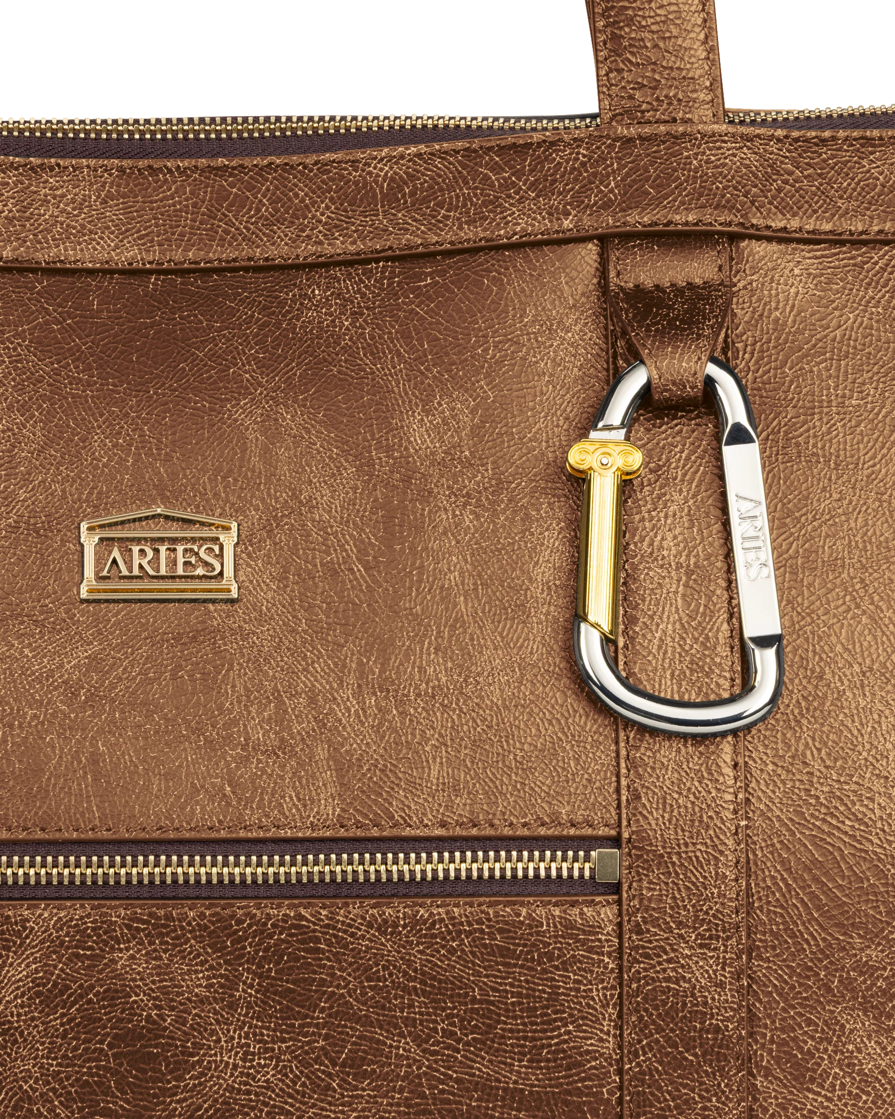 Vintage Leather Niner Shopper Bag - Image 2