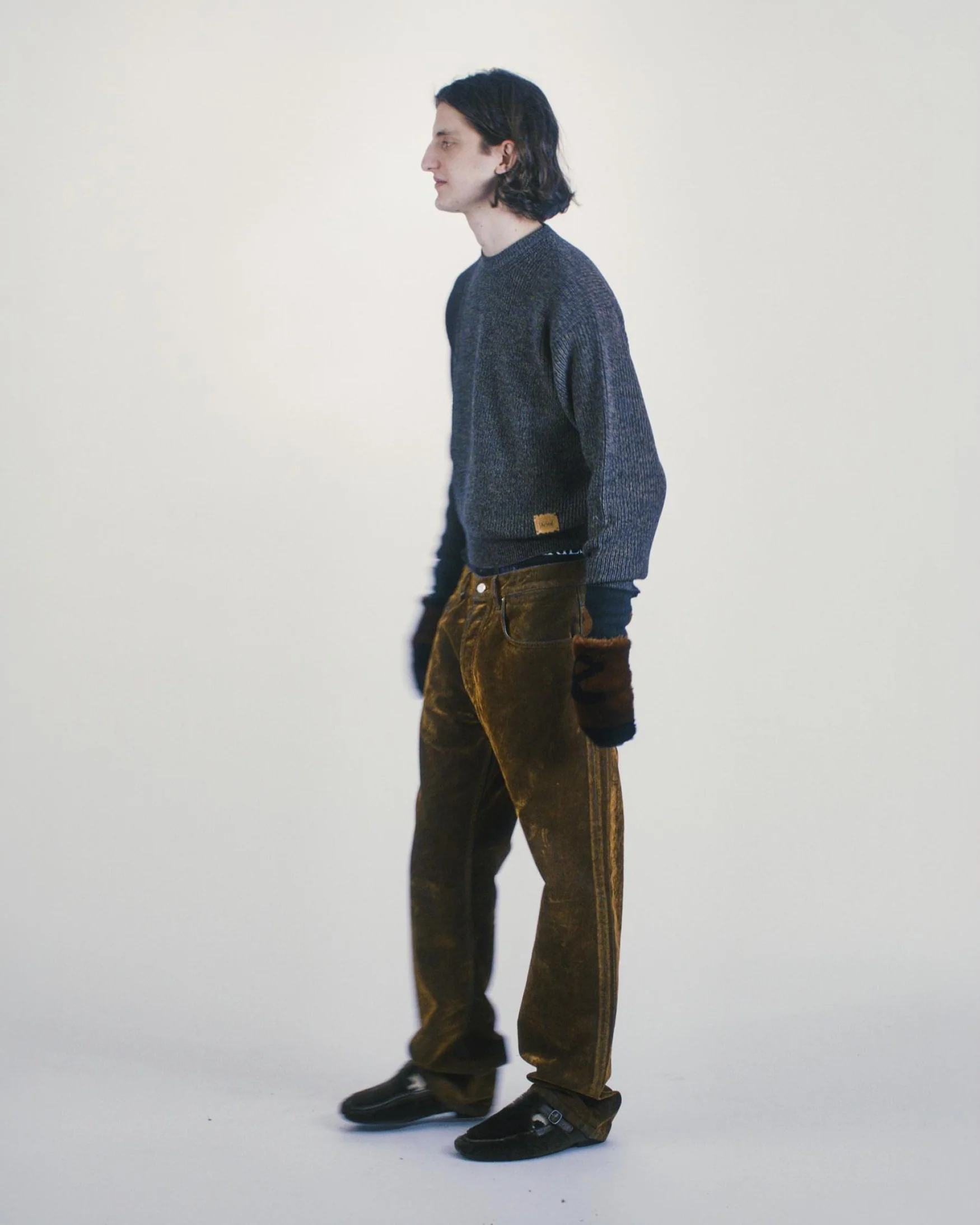 Bi-colour Fisherman Sweater - Image 8