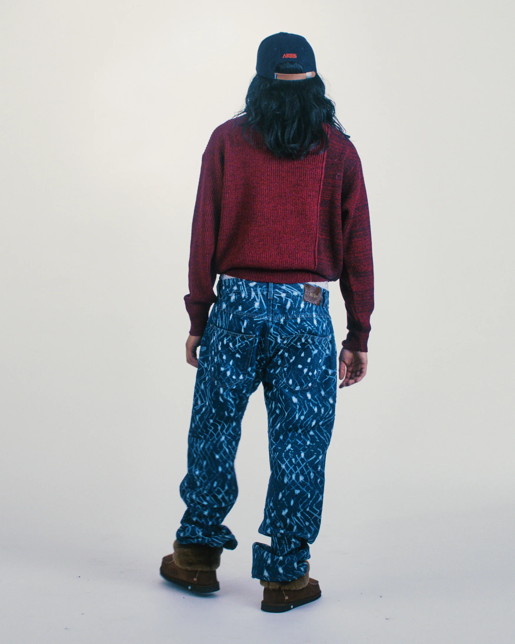 Bi-colour Fisherman Sweater - Image 6