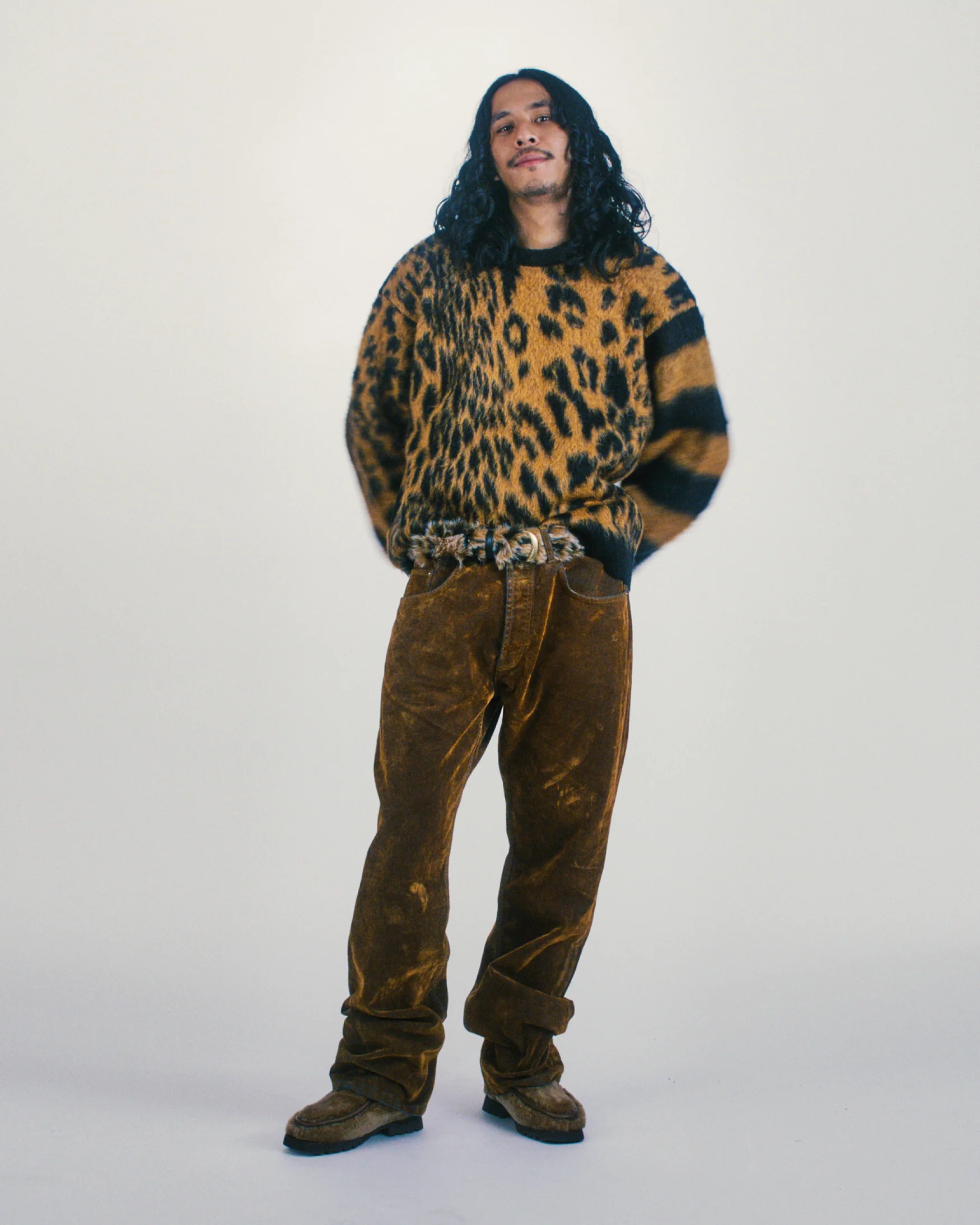 Brushed Leopard Sweater - Image 2