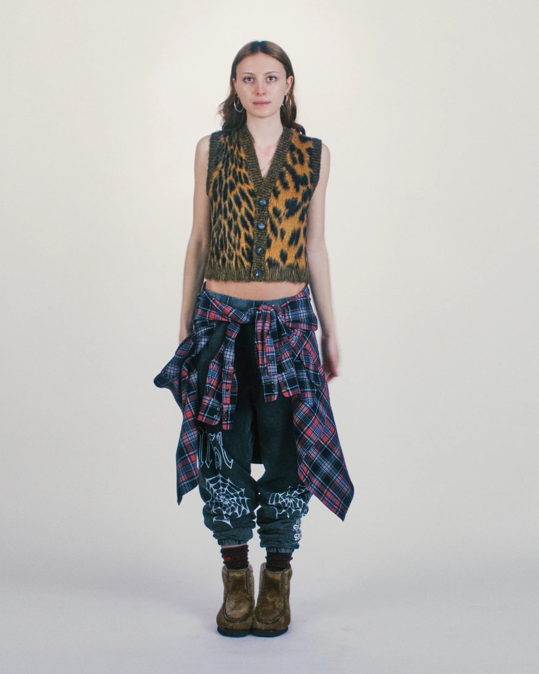 Brushed Leopard Vest - Image 2