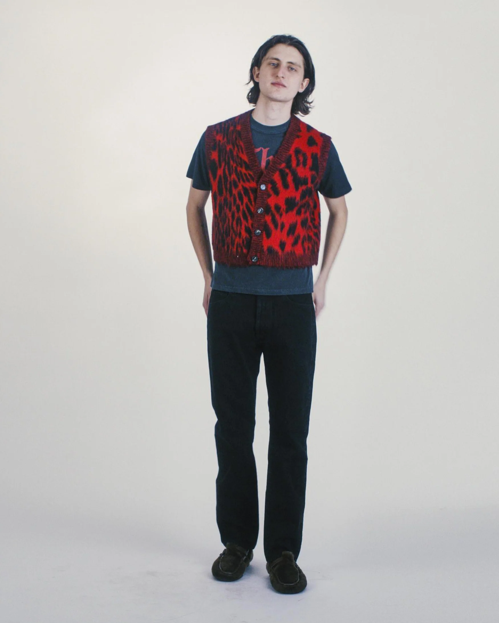 Brushed Leopard Vest - Image 2