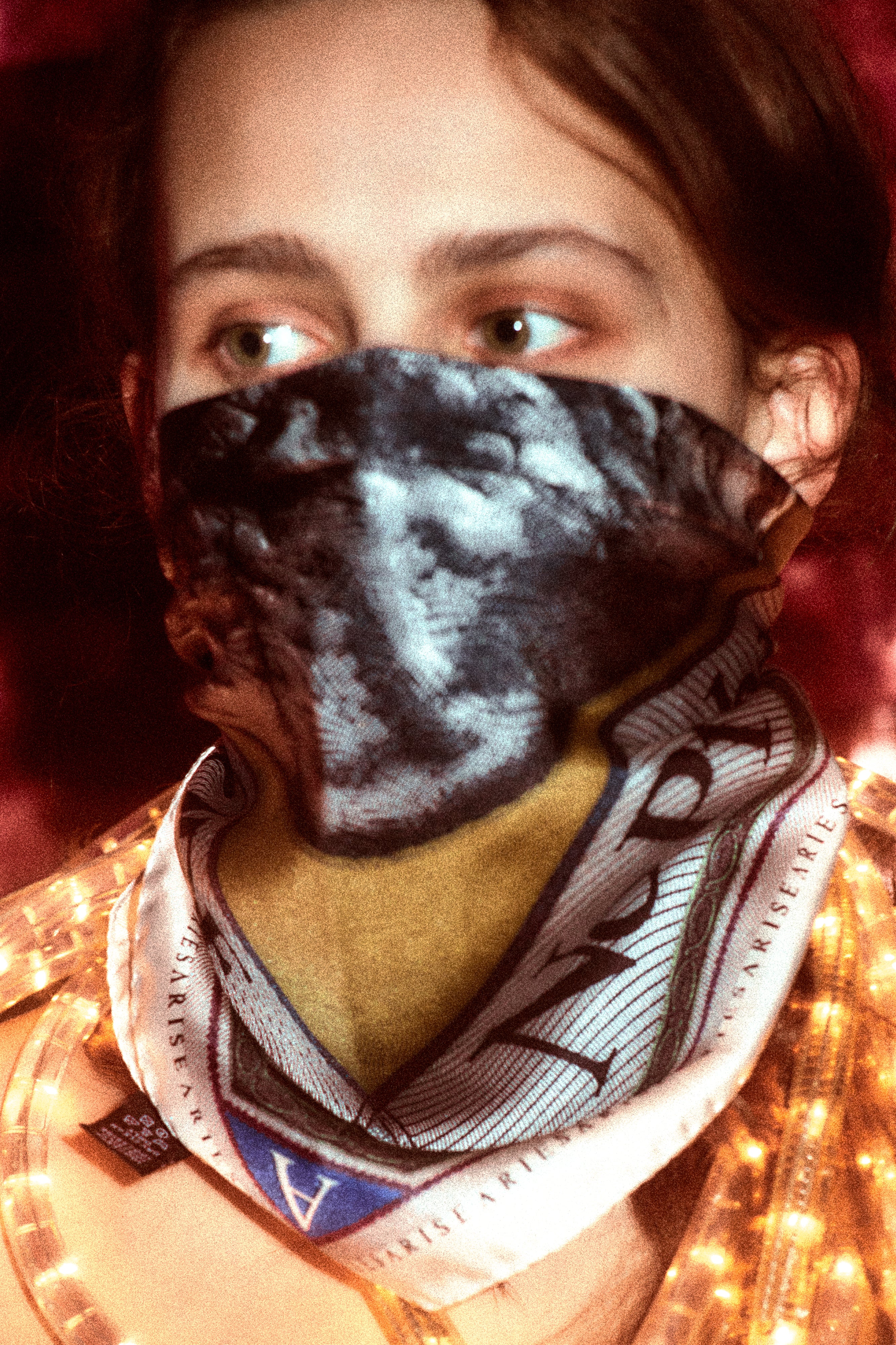 Mouth Of Truth Silk Bandana - Image 8