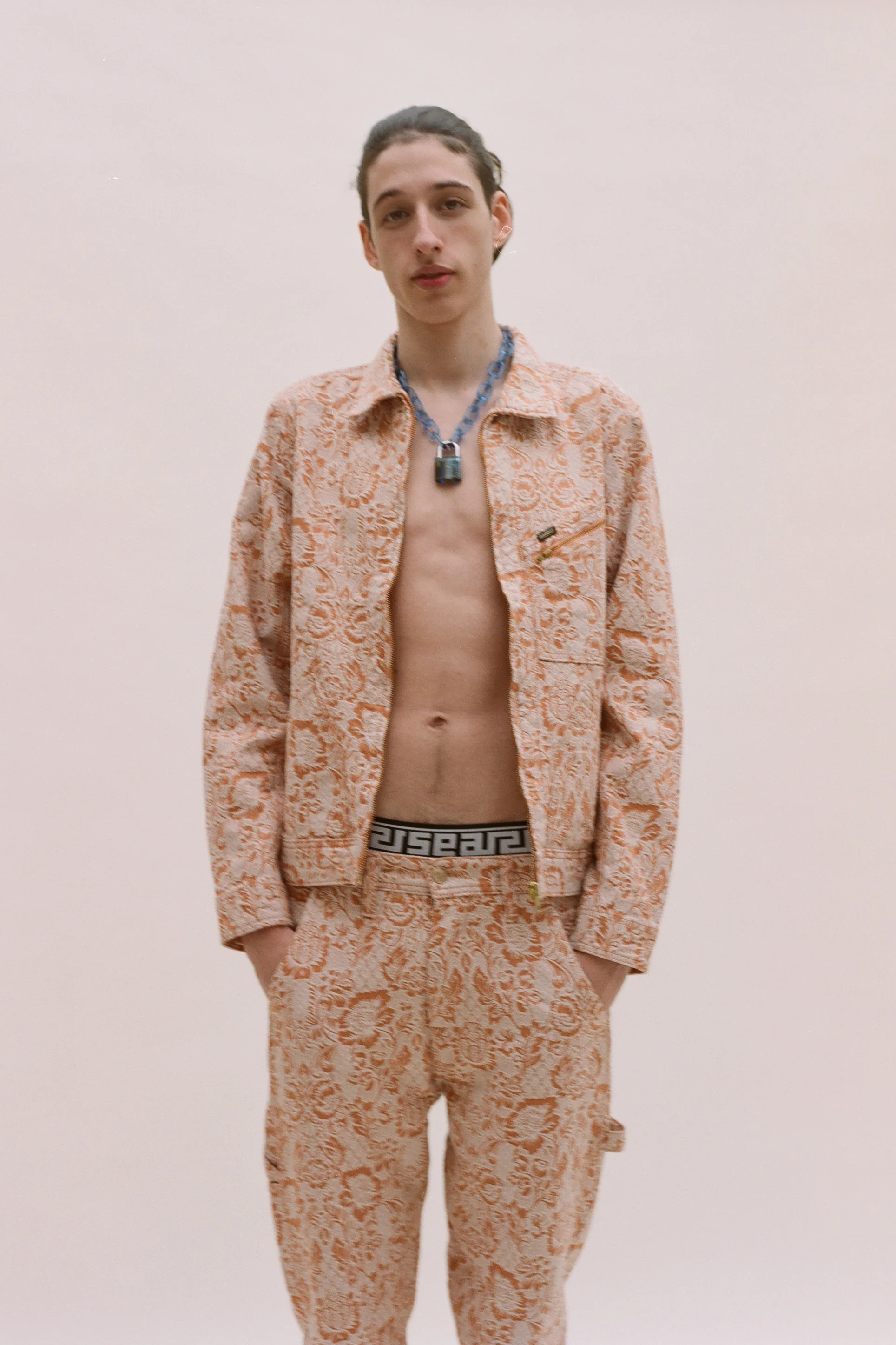 Denim Floral 191 Jacket - Image 11