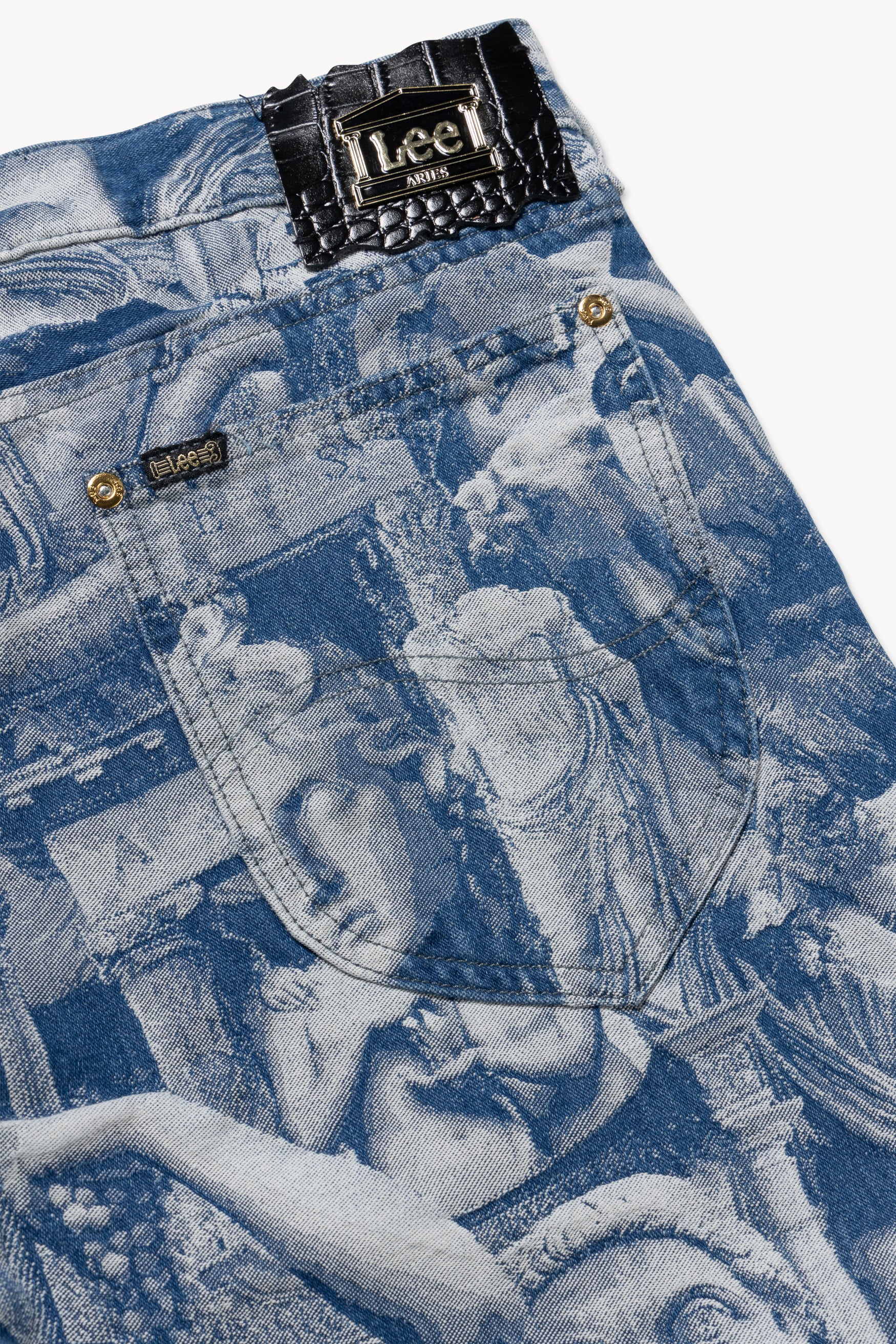 Denim Sculpture Rider Jean - Image 6