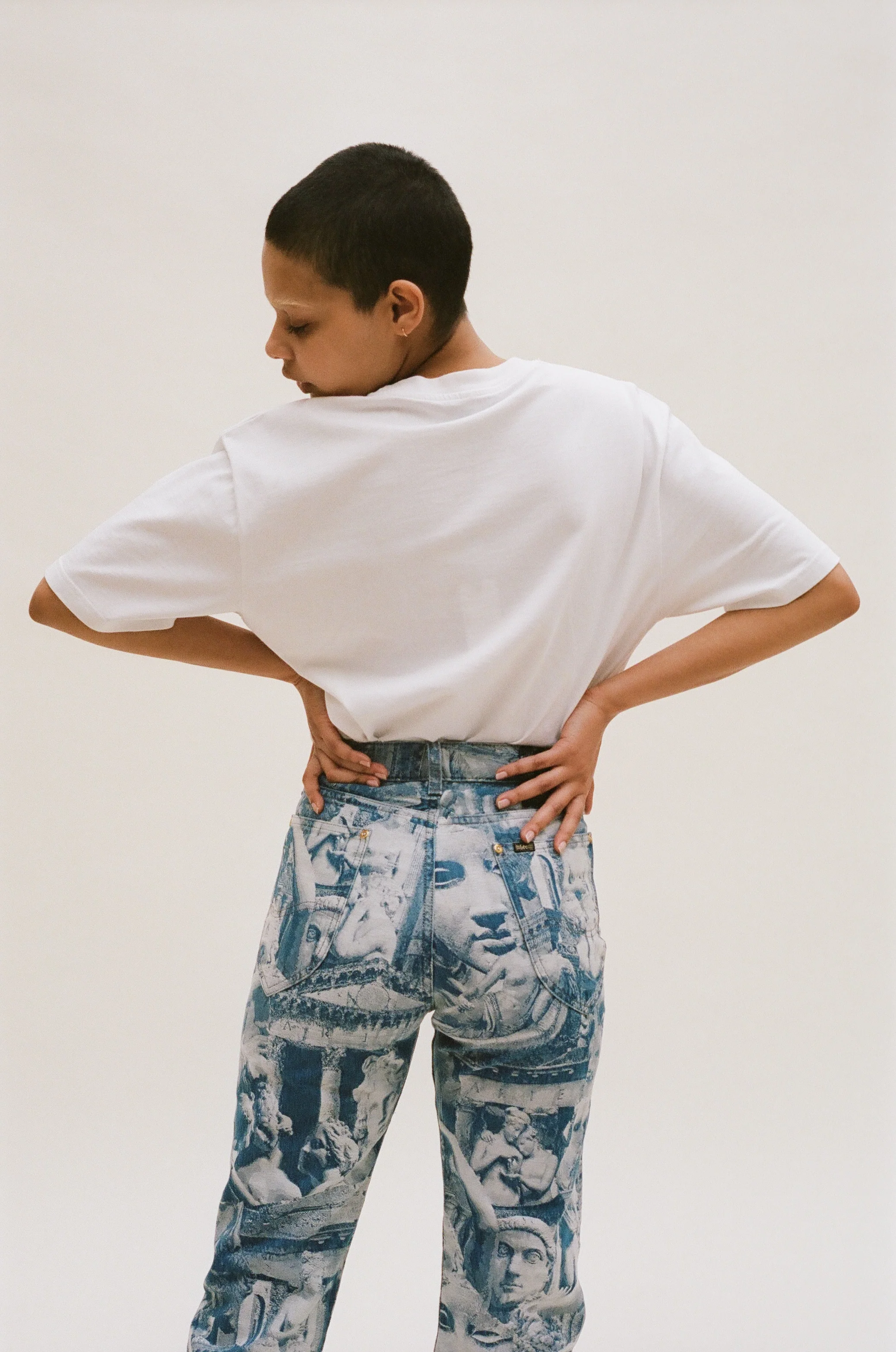 Denim Sculpture Rider Jean - Image 8