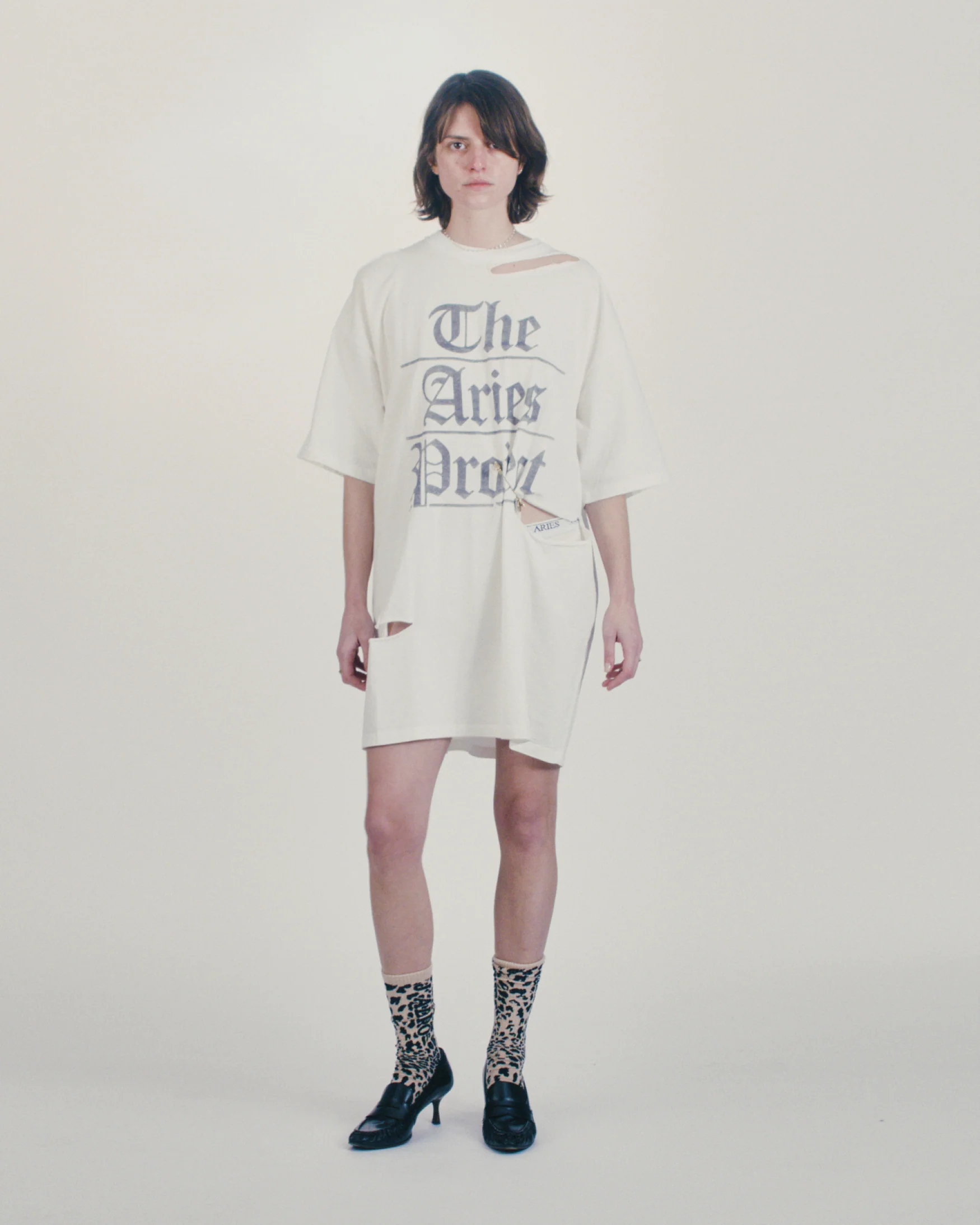 Distressed The Aries Project Dress - Image 2