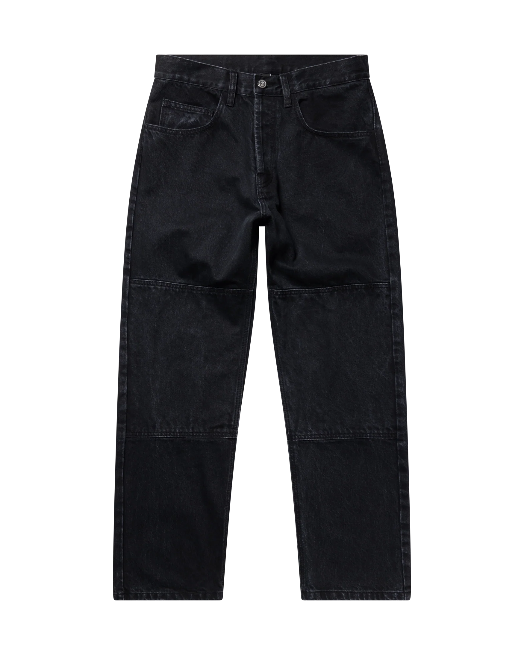 Double Knee Denim Pants