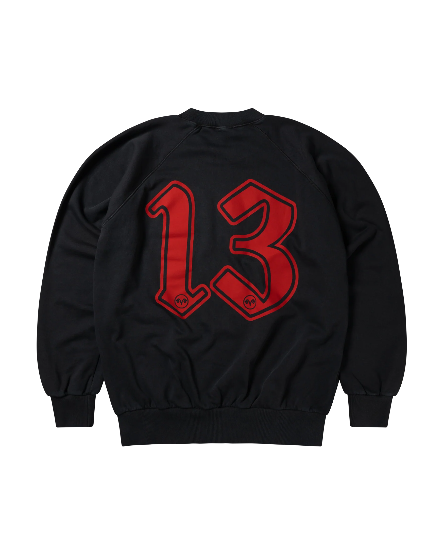 Faded Supportive Finger Raglan Sweat - Image 3
