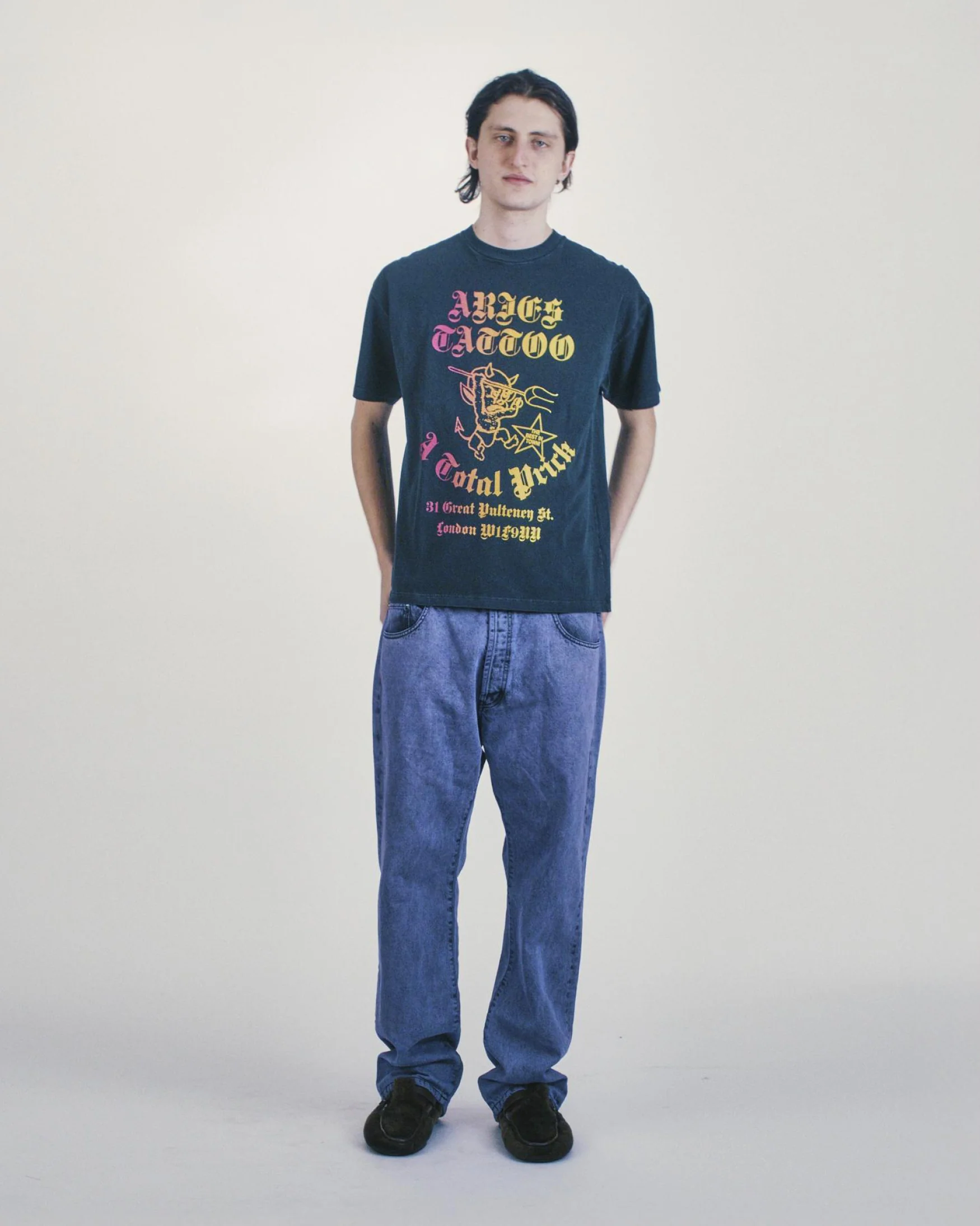 Faded Tattoo Shop SS Tee - Image 2