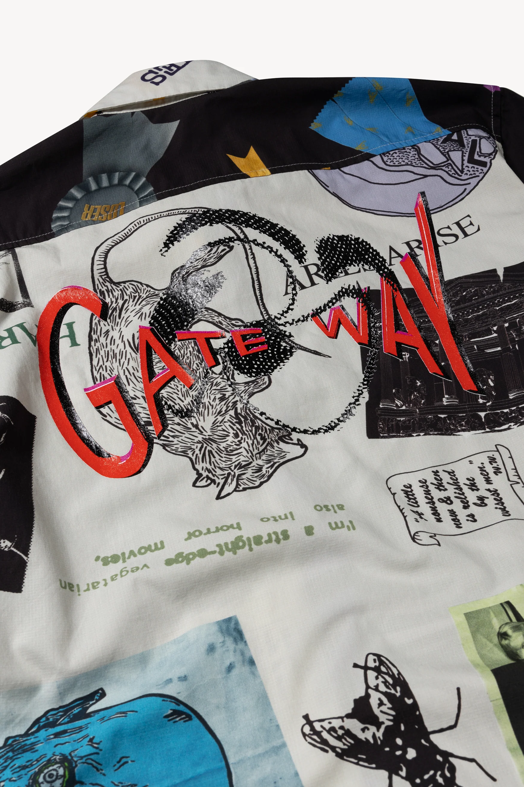 Gateway Patchwork Hawaiian Shirt - Image 4