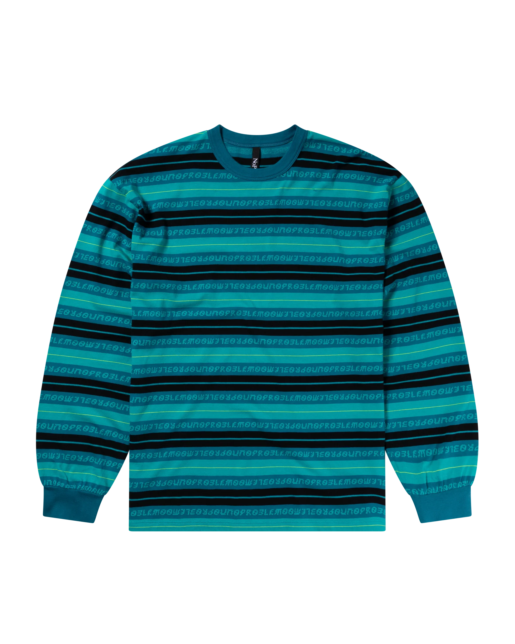 Jacquard Stripe LS Tee -old