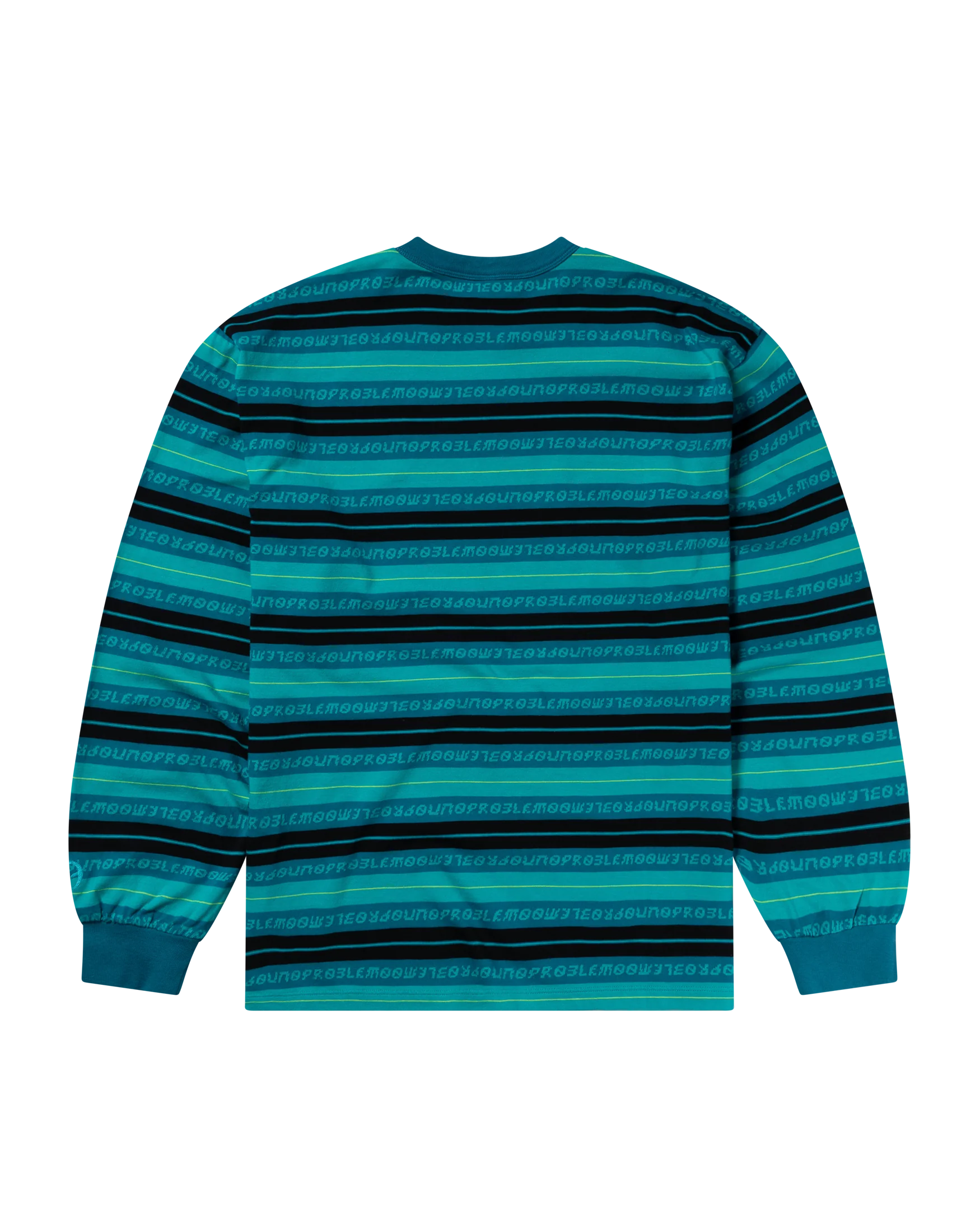 Jacquard Stripe LS Tee -old - Image 2