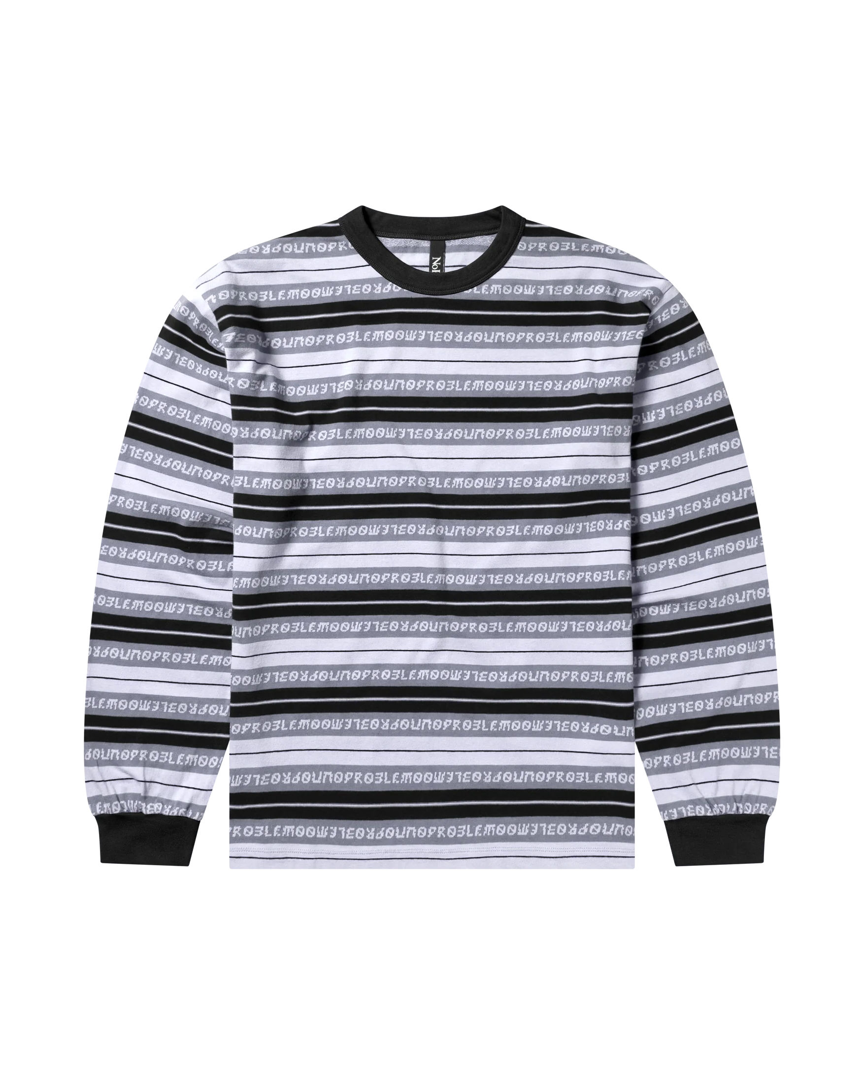 Jacquard Stripe LS Tee -old