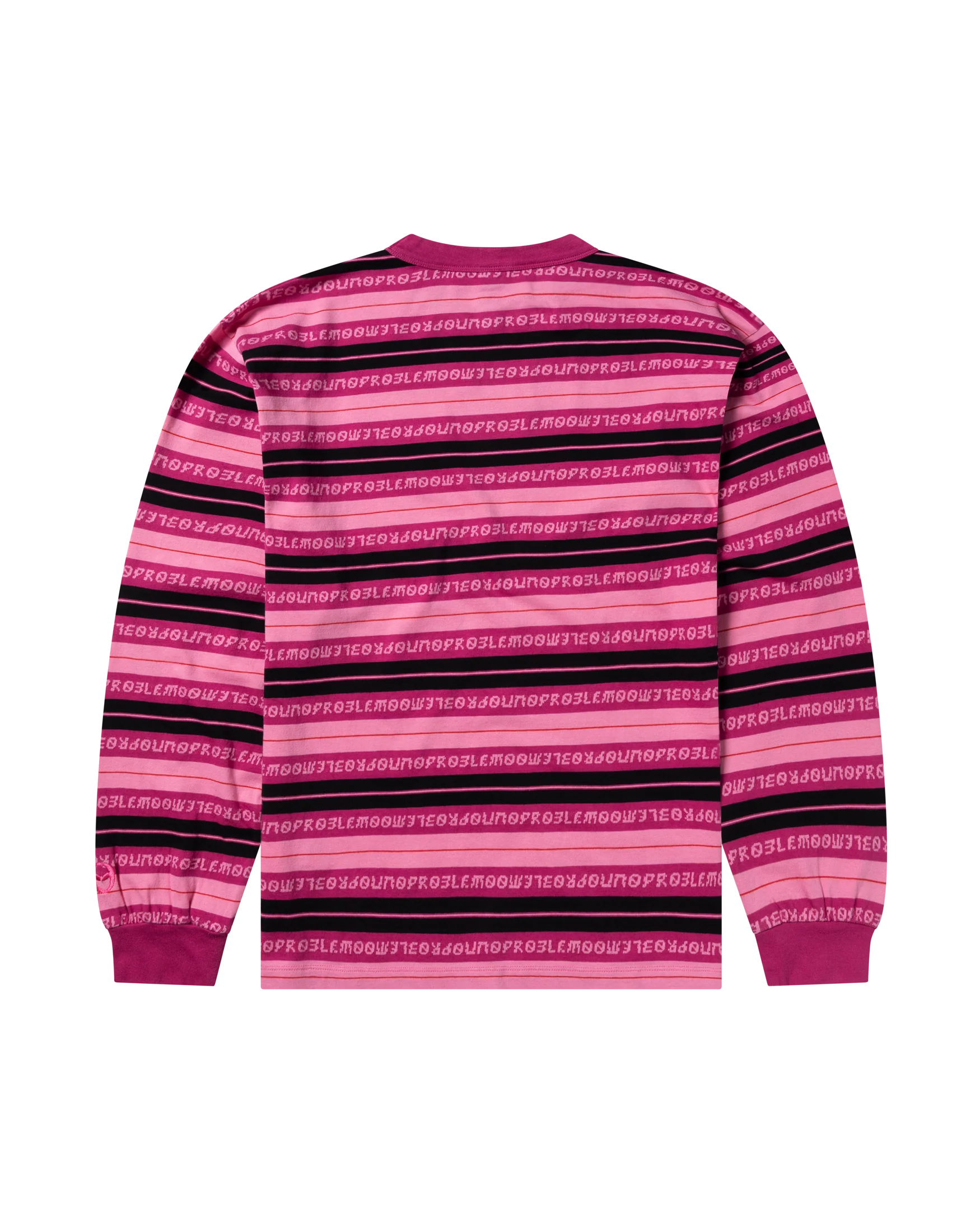 Jacquard Stripe LS Tee - Image 3