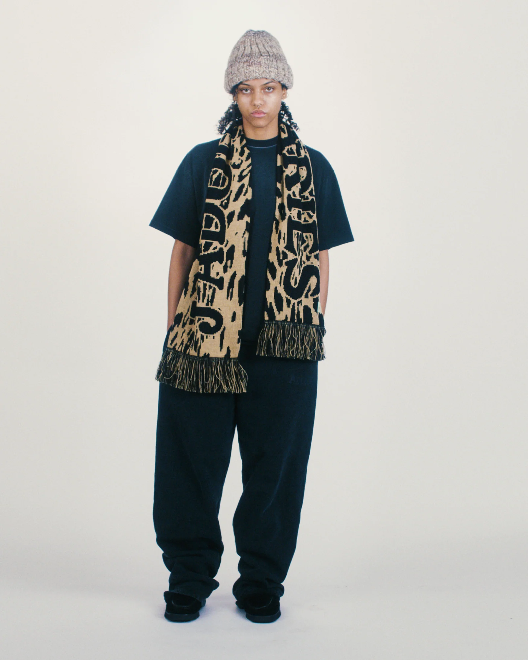 J'Adoro Aries Leopard Scarf - Image 2