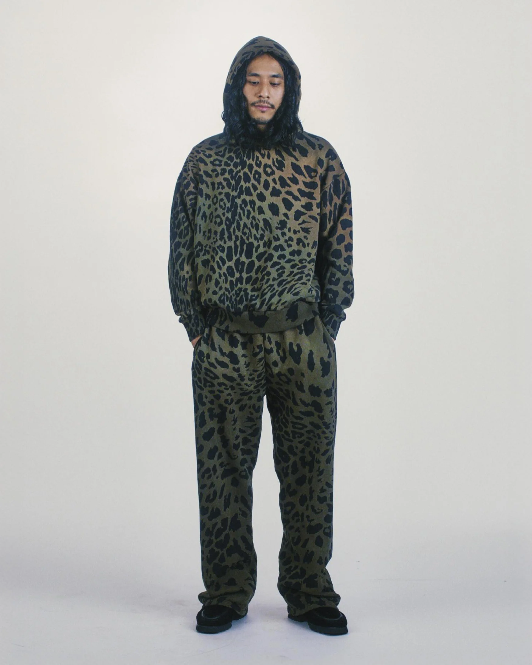 Leopard Tie Dye Hoodie - Image 2