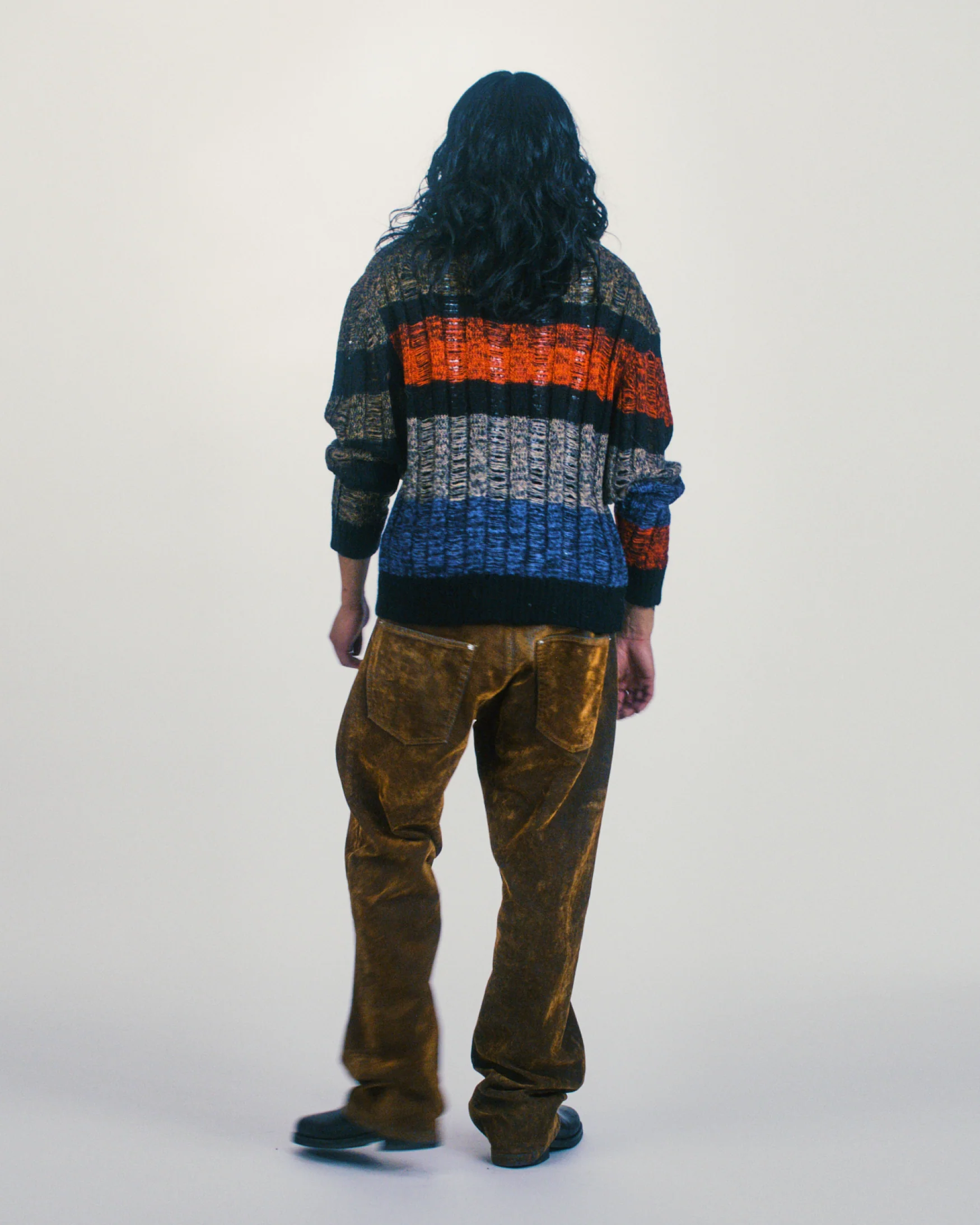 Mohair Stripe Sweater - Image 6