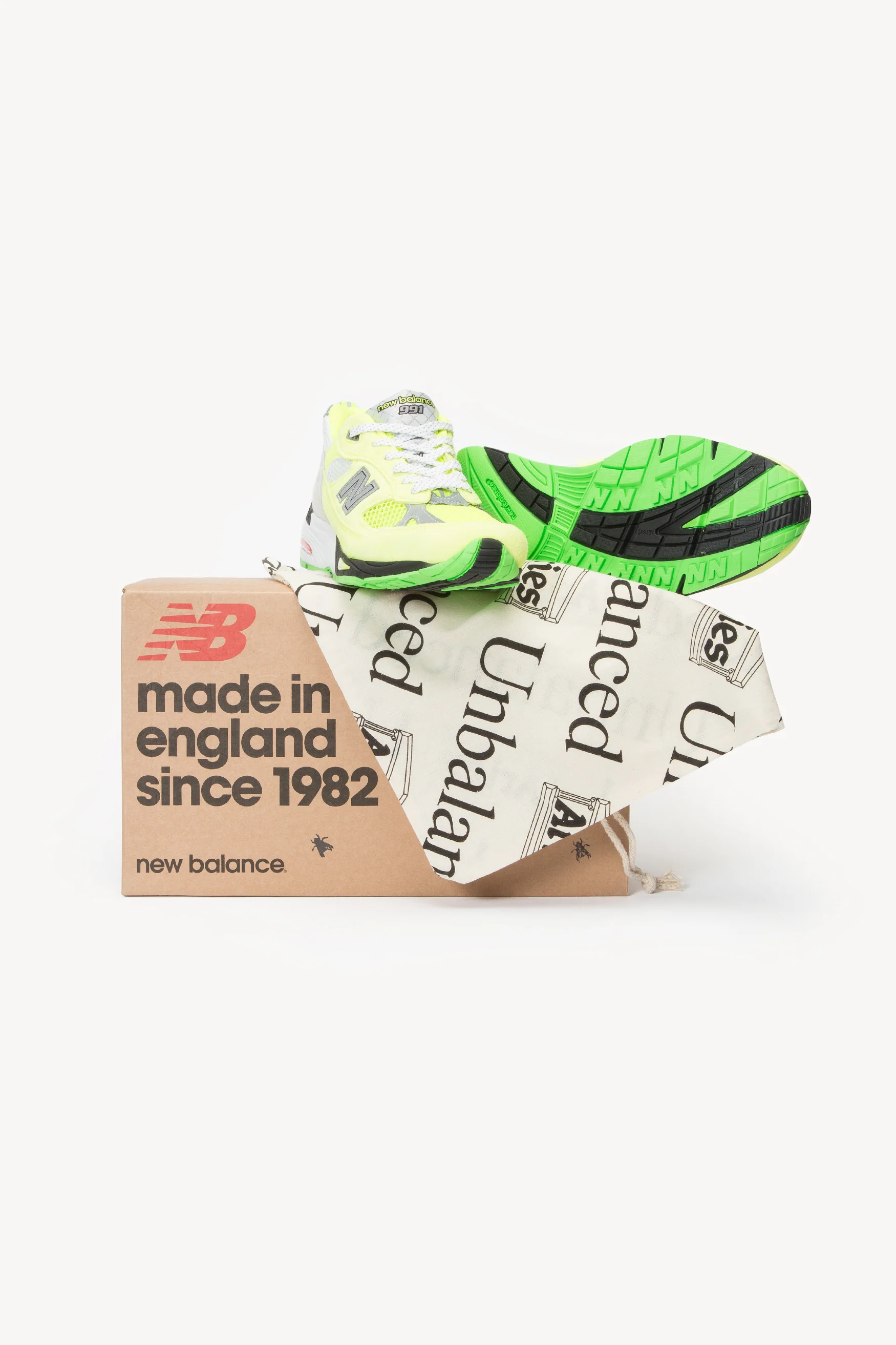 Aries x New Balance Mens 991AFL - Image 8