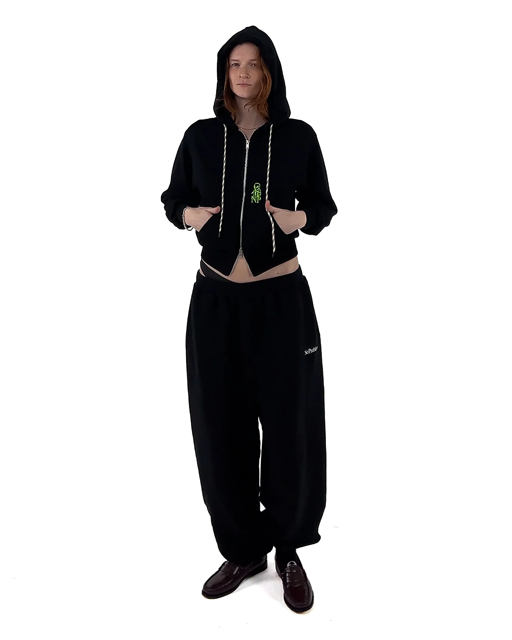 Mini Alien Zip Through Hoodie - Image 3