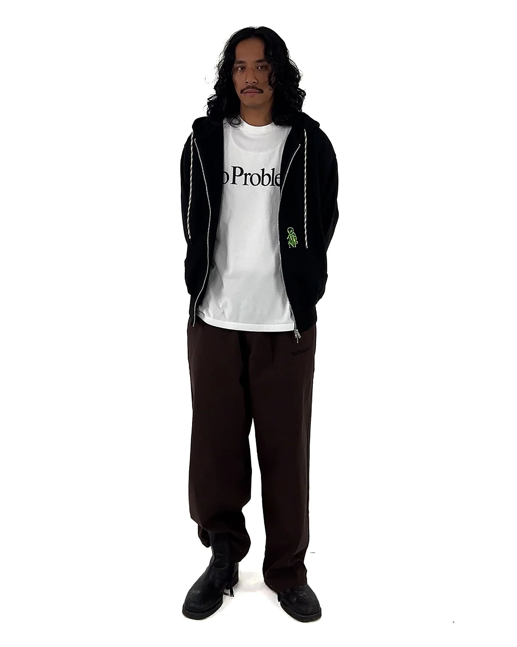 Mini Alien Zip Through Hoodie - Image 4