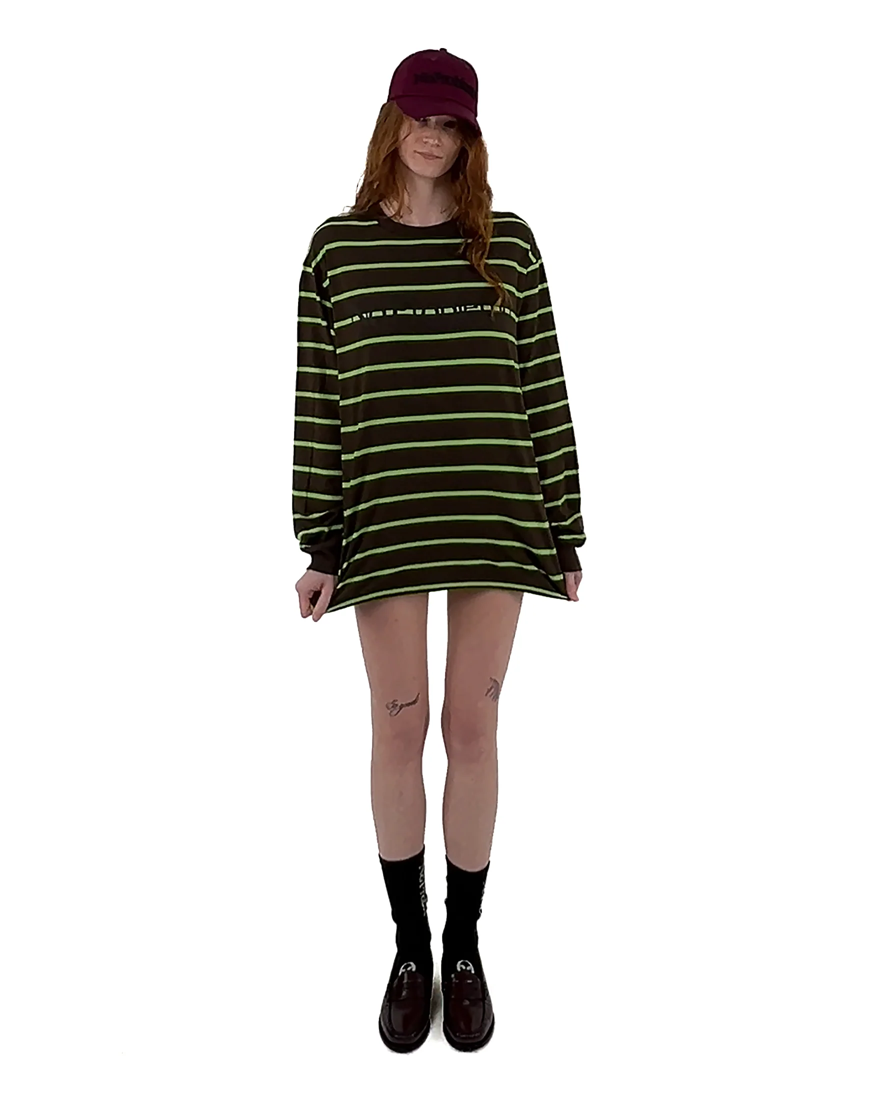 No Problemo Striped LS Tee - Image 3