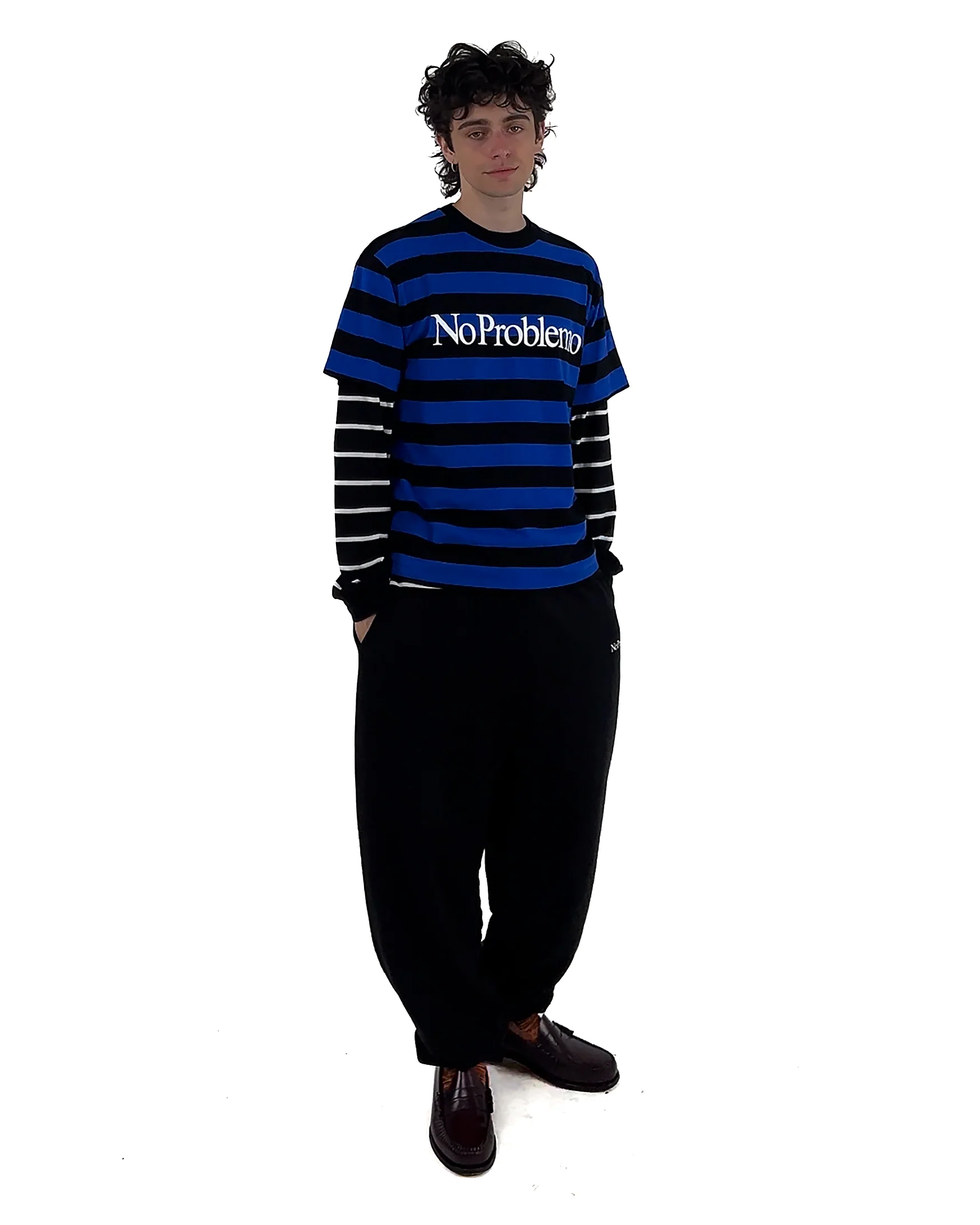 No Problemo Striped SS Tee - Image 4