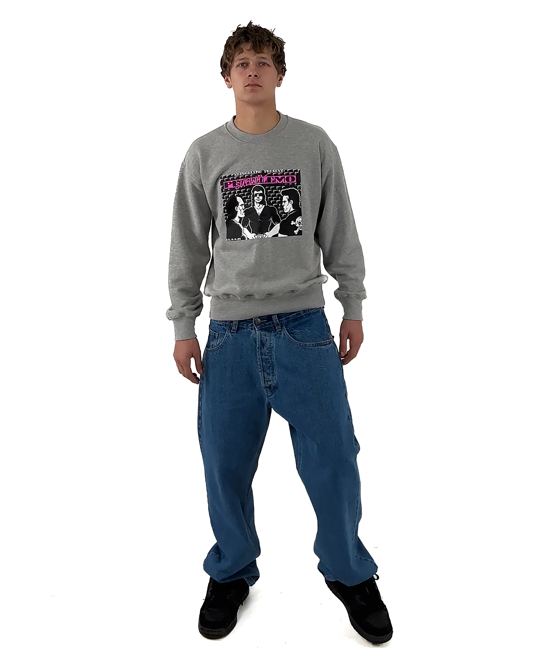 Subway Crew Neck Sweat - Image 3
