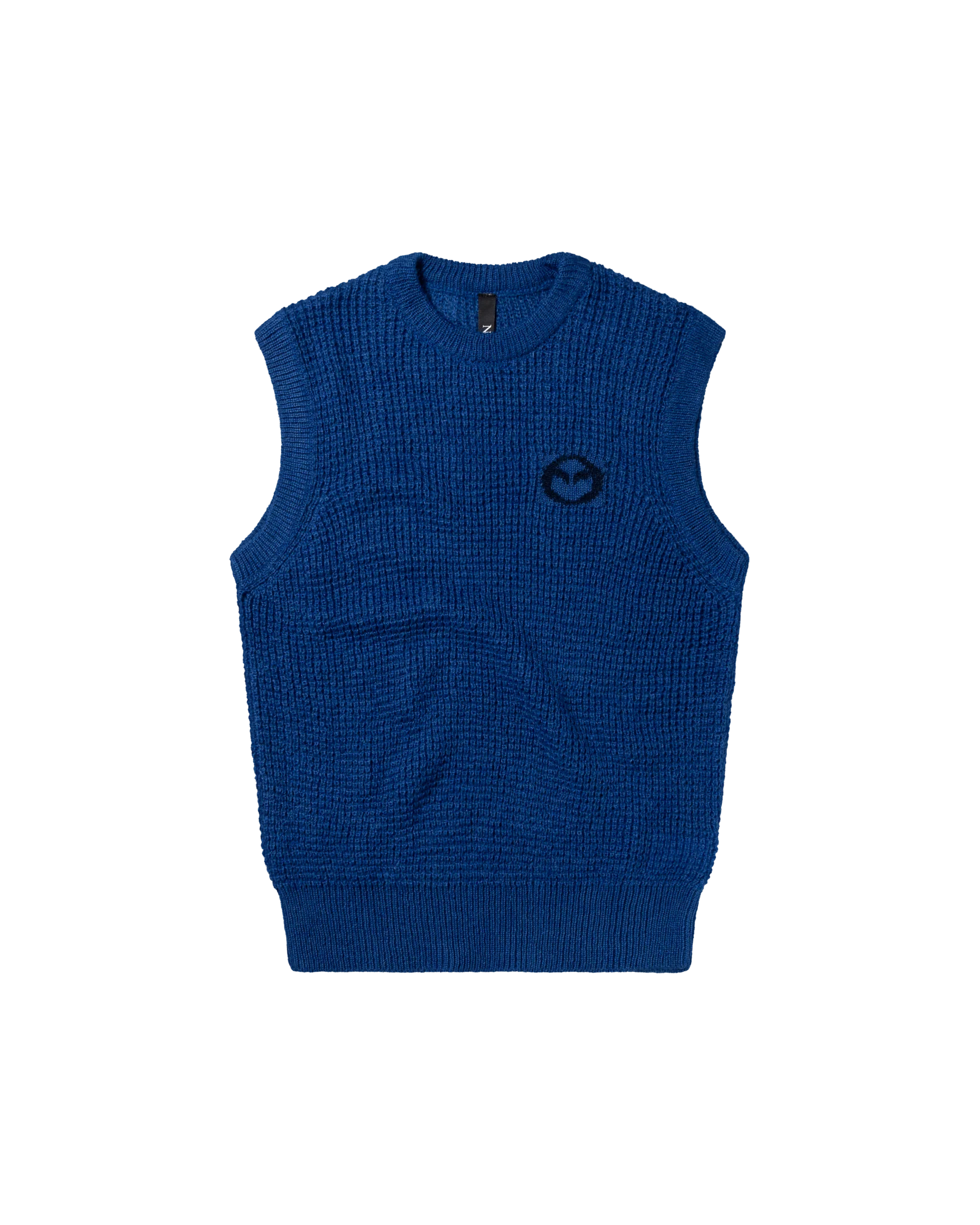 Waffle Knit Sweater Vest