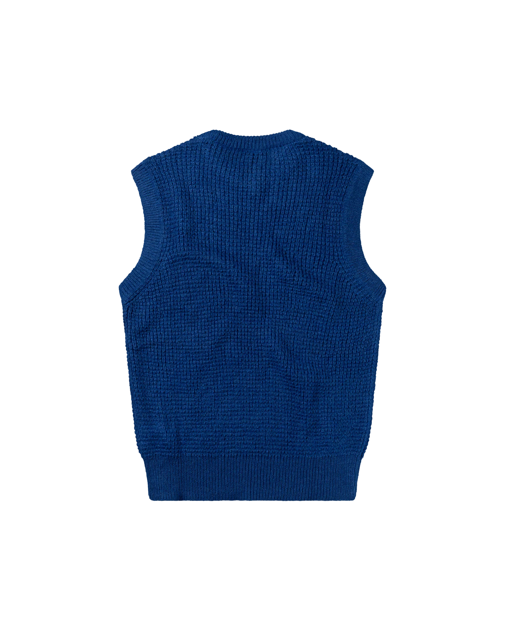 Waffle Knit Sweater Vest - Image 2