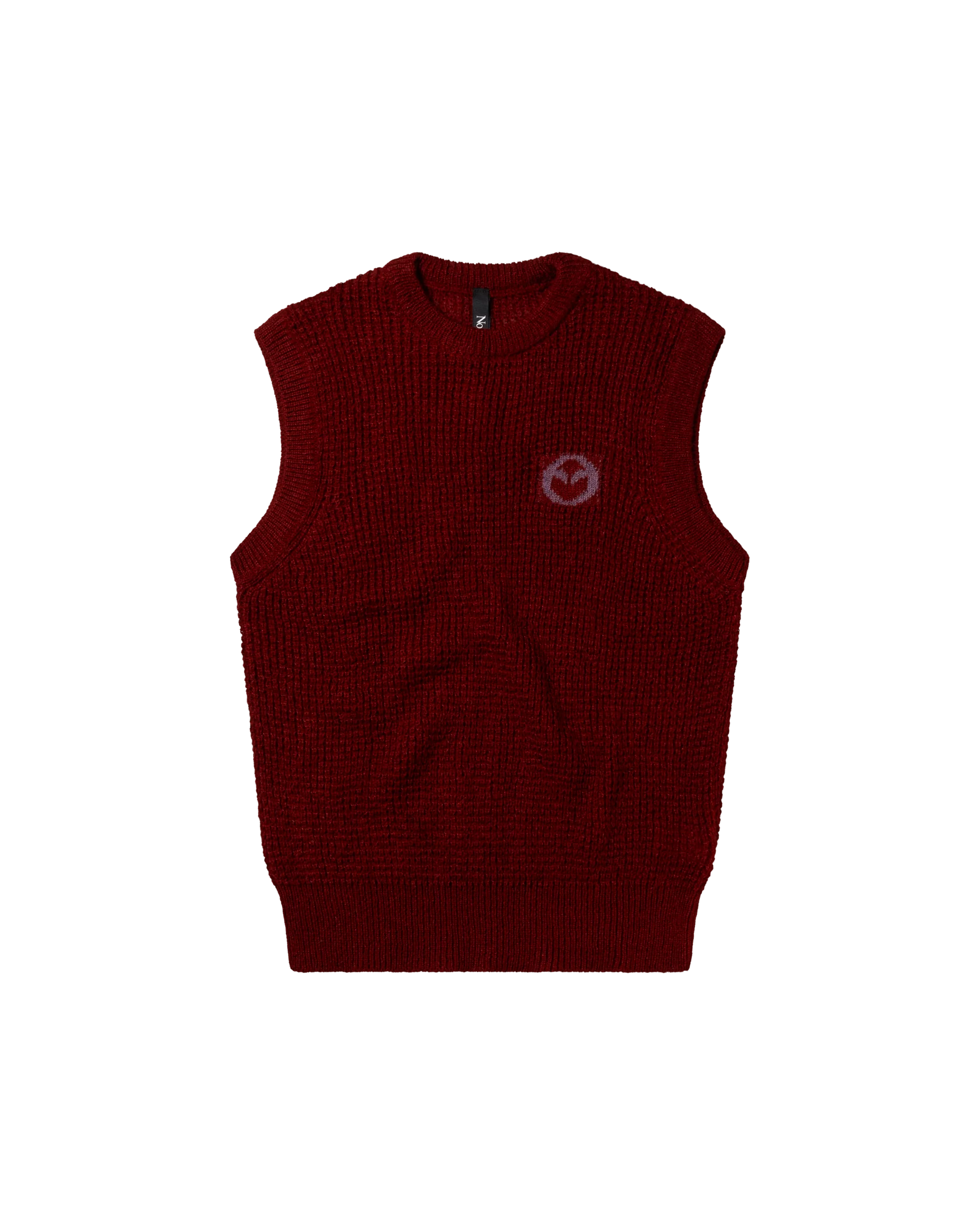 Waffle Knit Sweater Vest