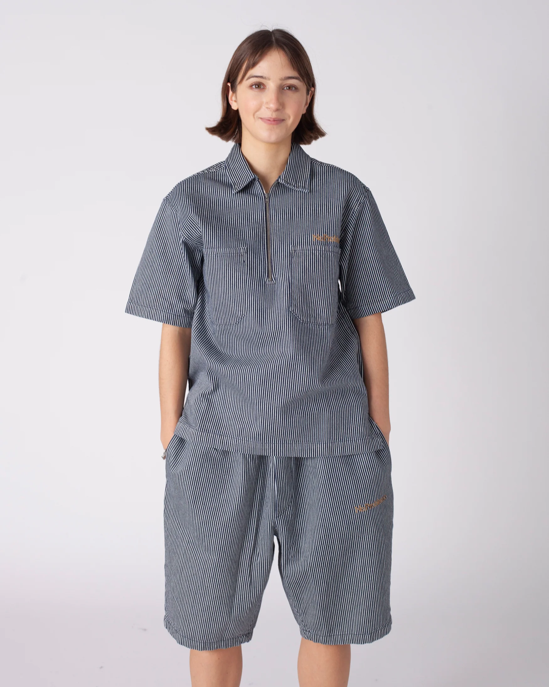 Mini Problemo Work Short - Denim - Image 2