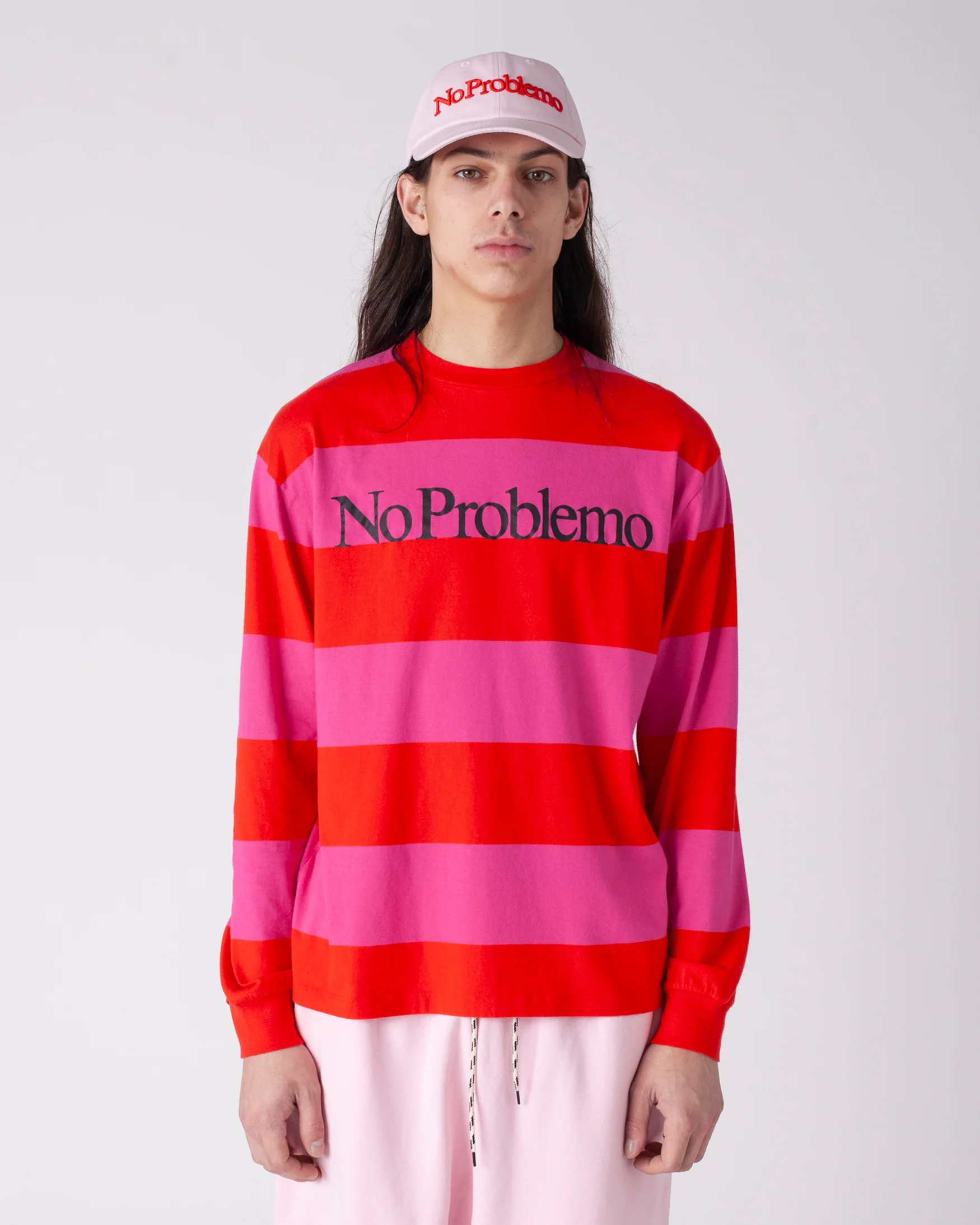 No Problemo Striped LS Tee - Image 3