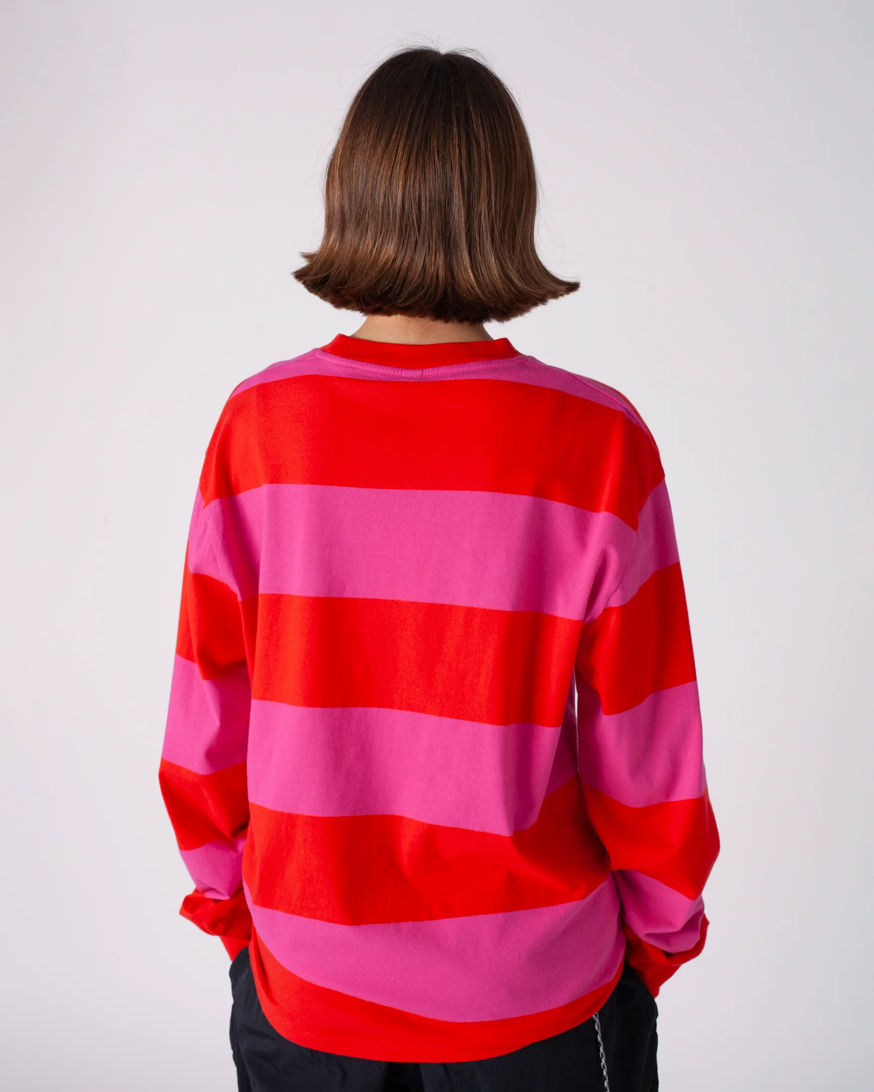 No Problemo Striped LS Tee - Image 5