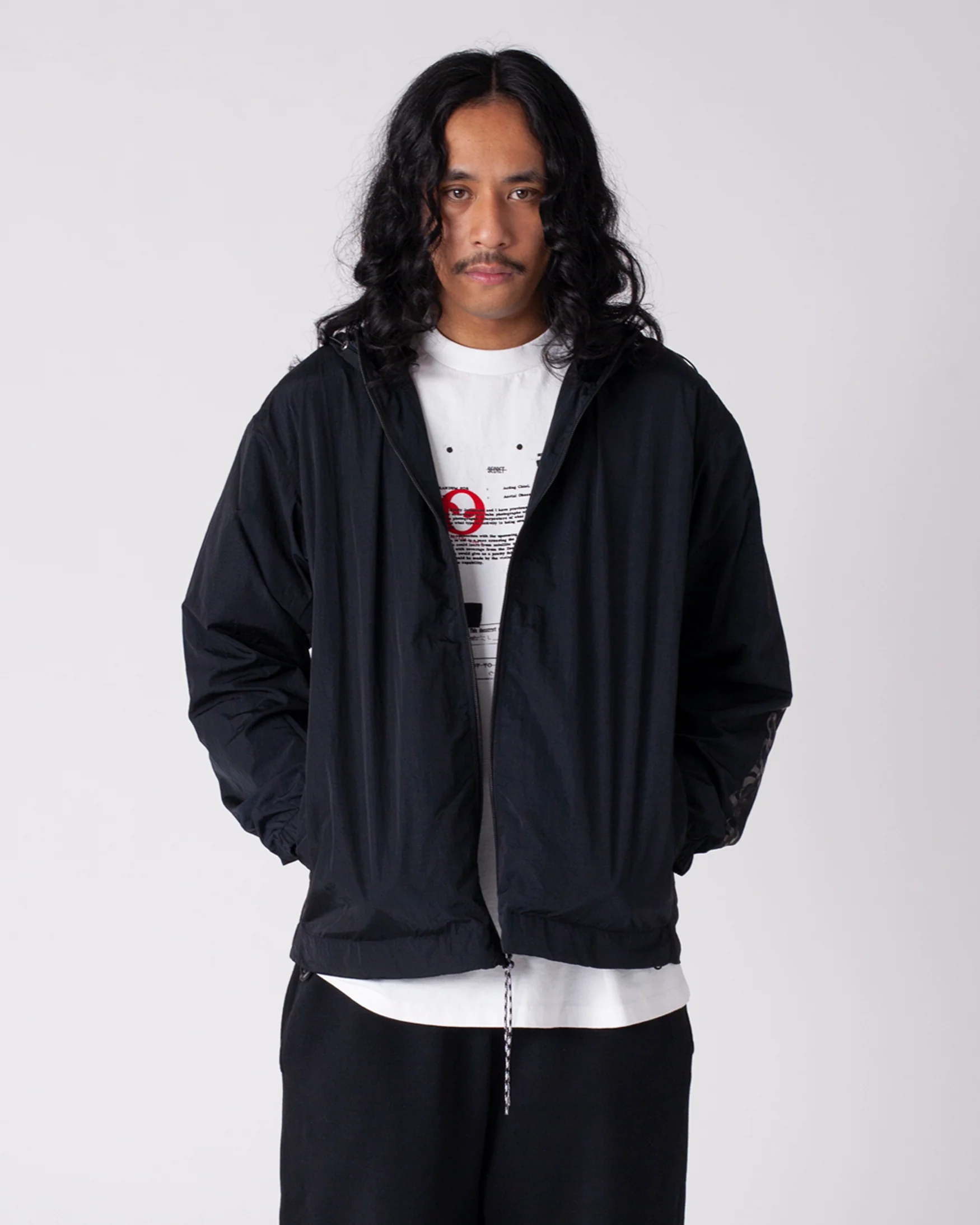 Nylon Hooded Jacket - Image 2