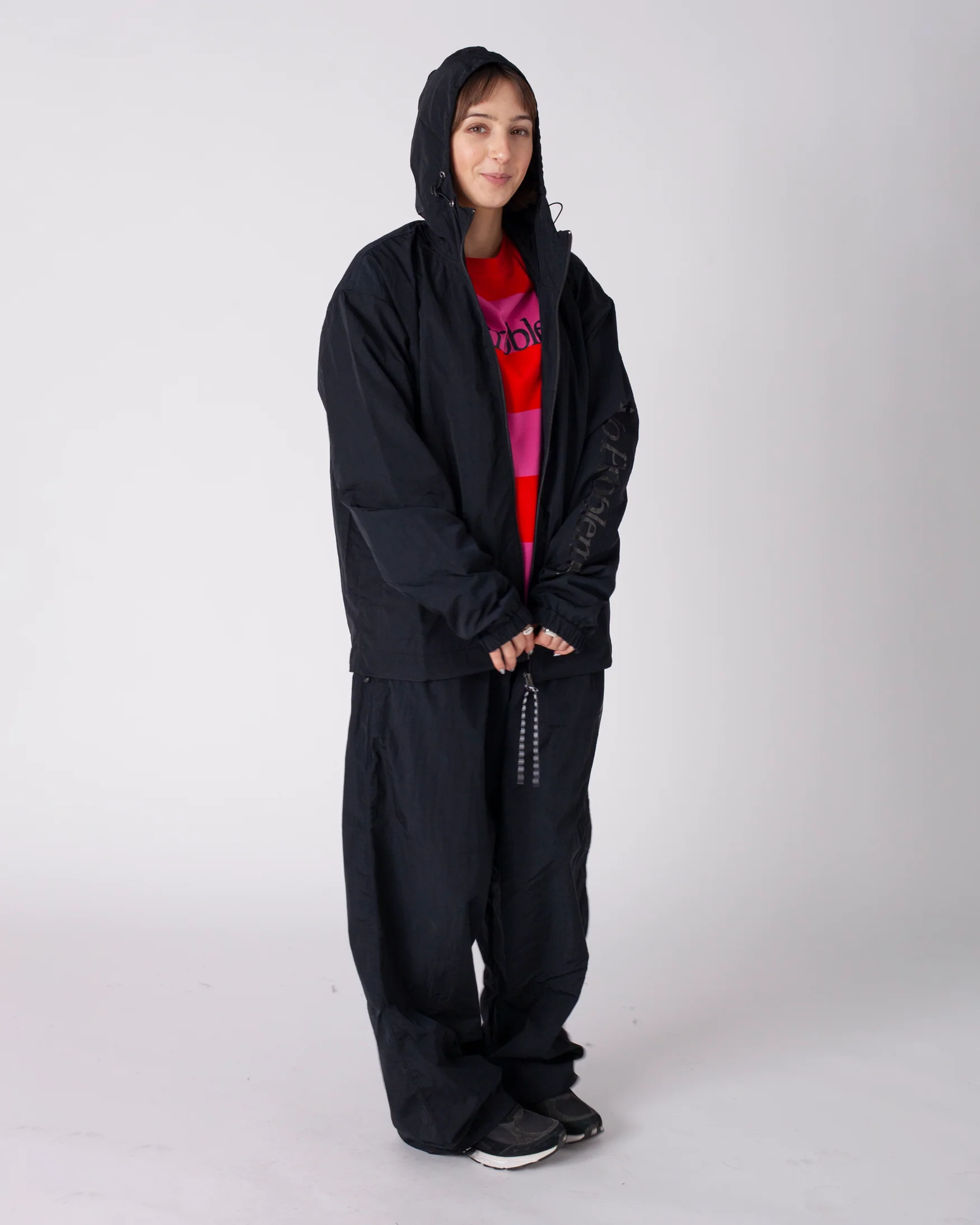 Nylon Hooded Jacket - Image 3