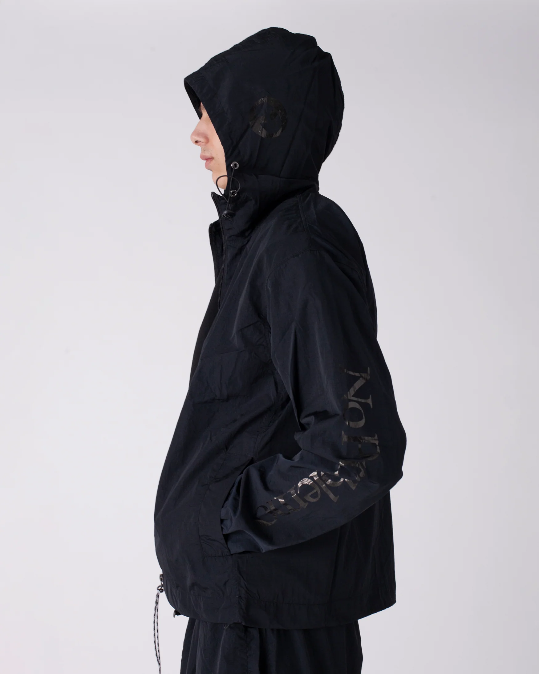 Nylon Hooded Jacket - Image 5