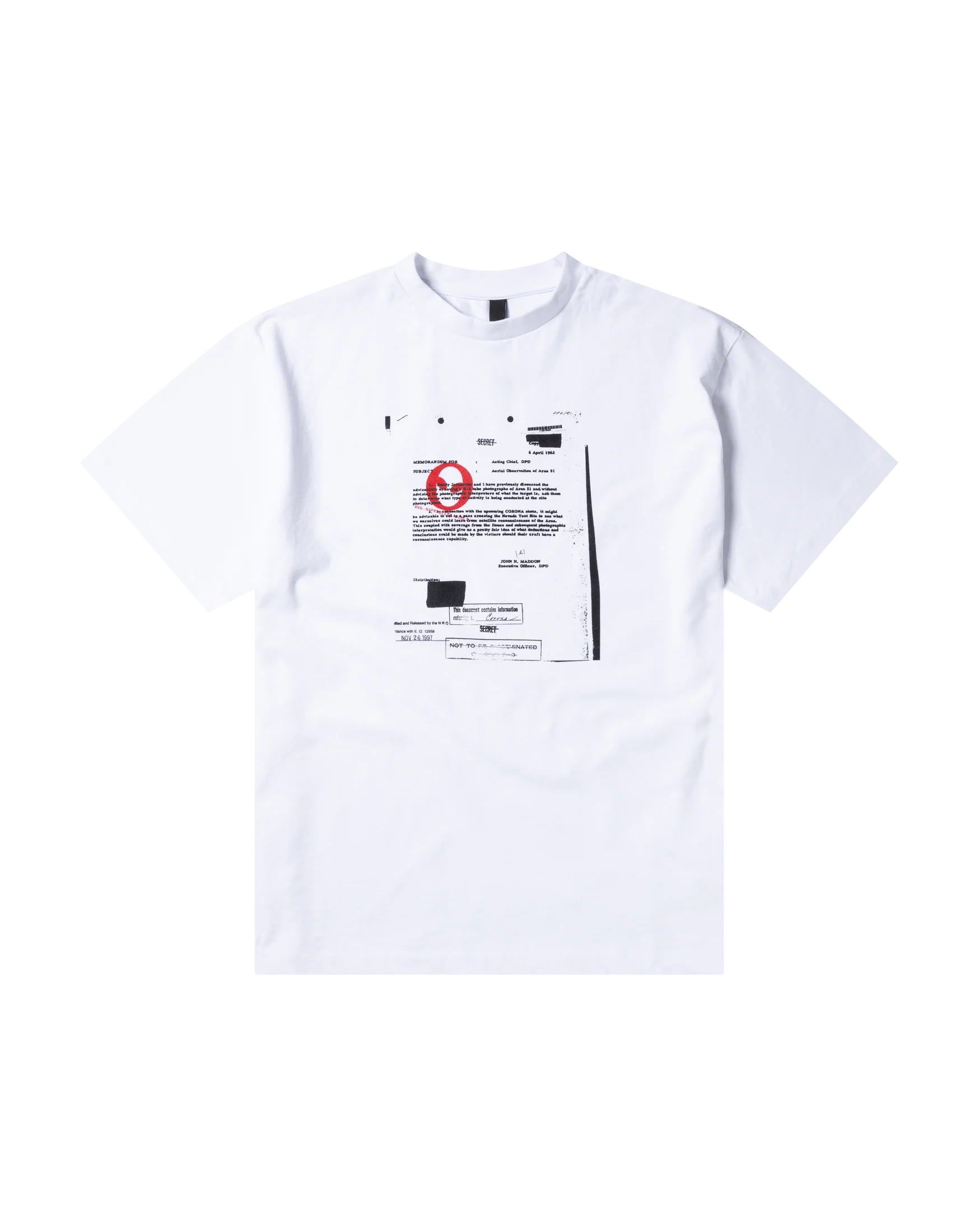 Redacted SS Tee