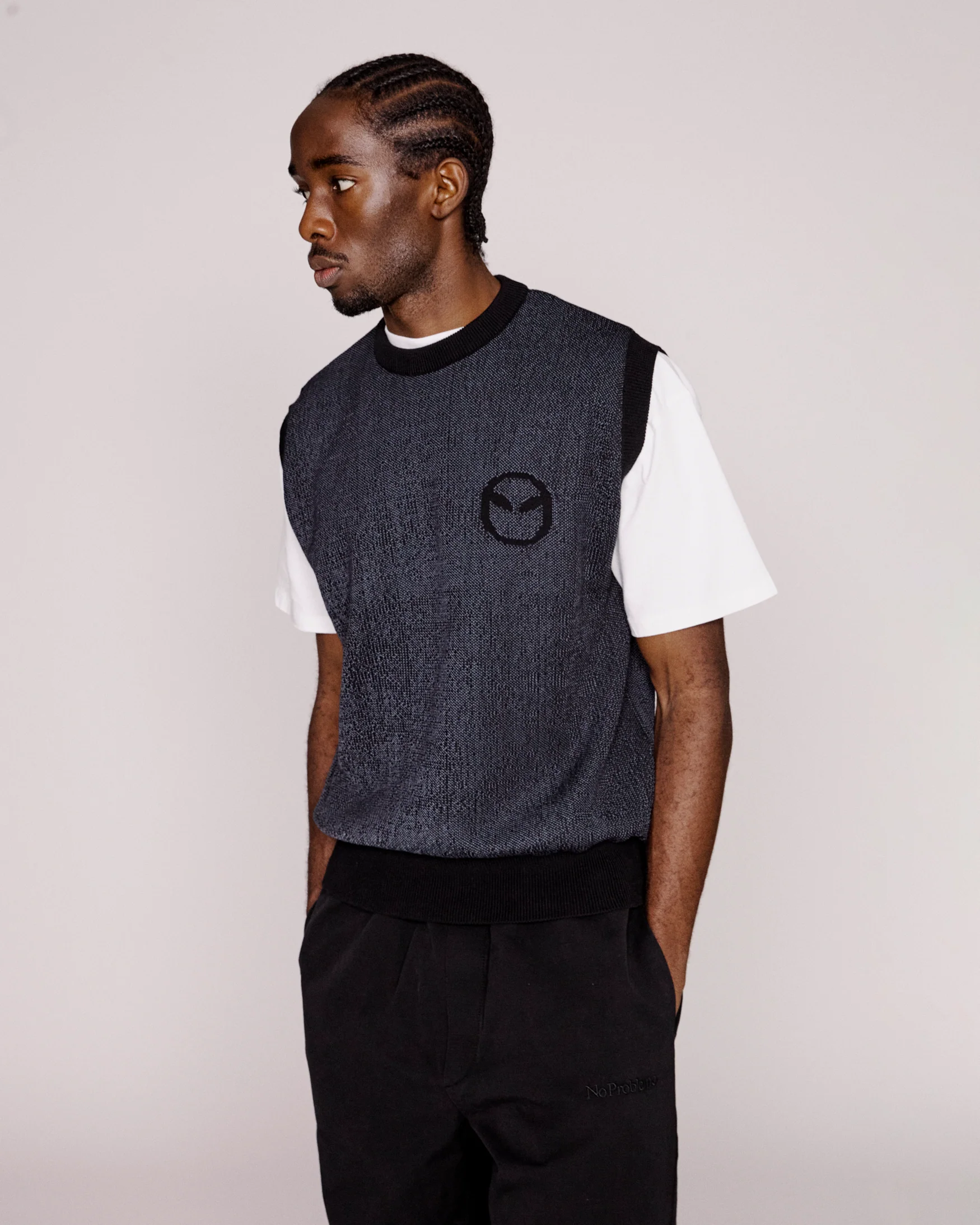 Alien-O Reversible Cotton Vest - Image 2